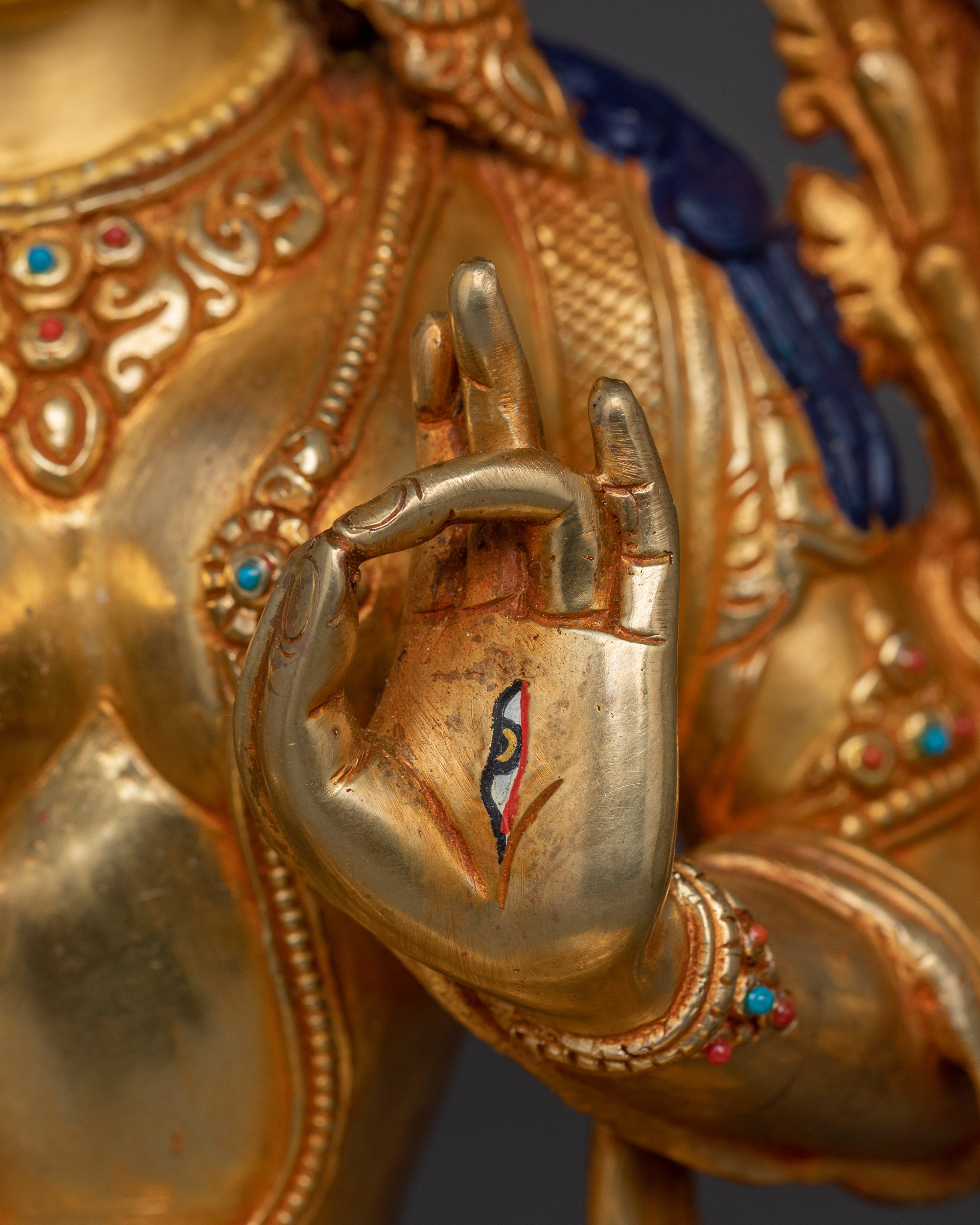 Longevity Goddess White Tara Statue | Tibetan Goddess of Compassion