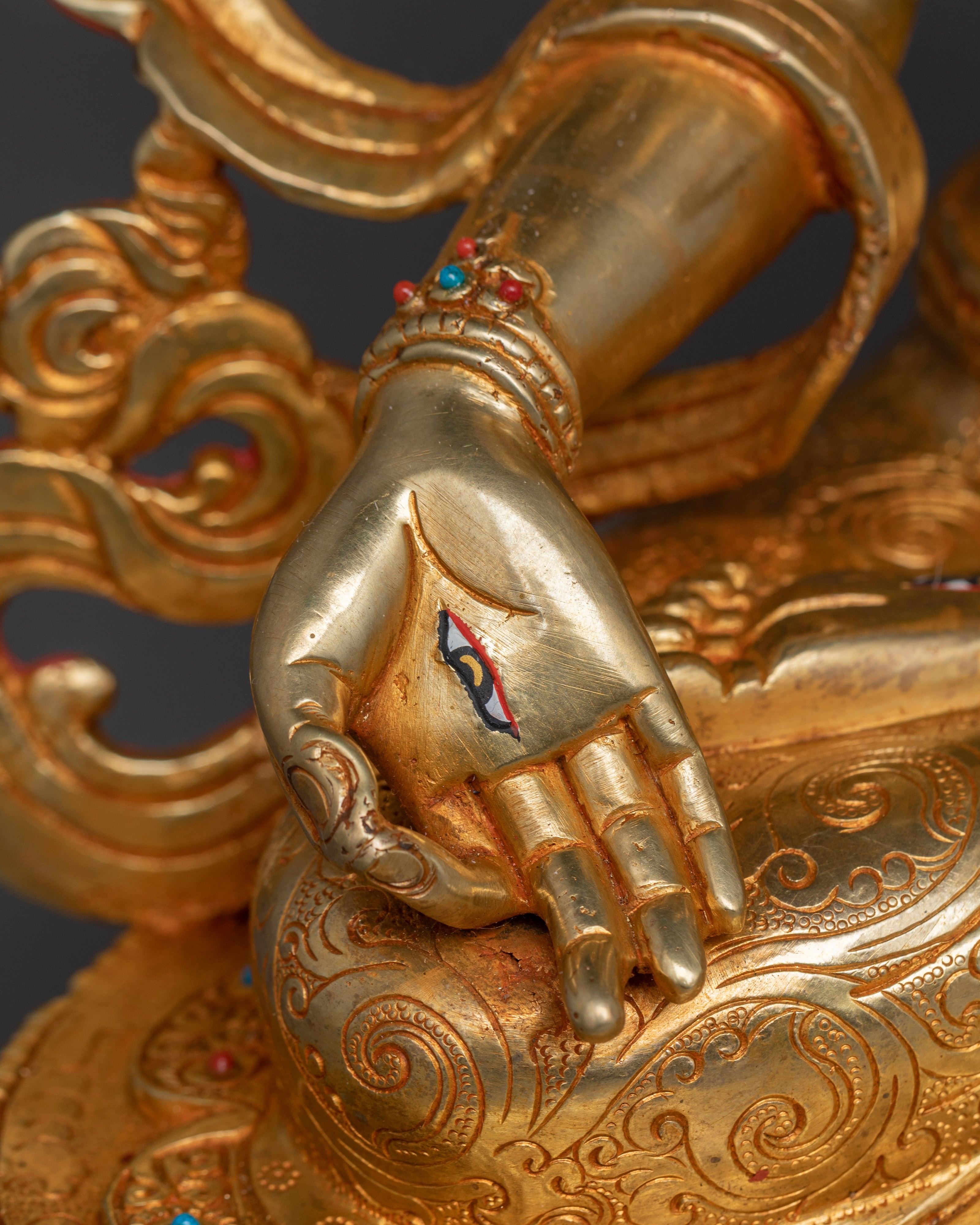 Longevity Goddess White Tara Statue | Tibetan Goddess of Compassion