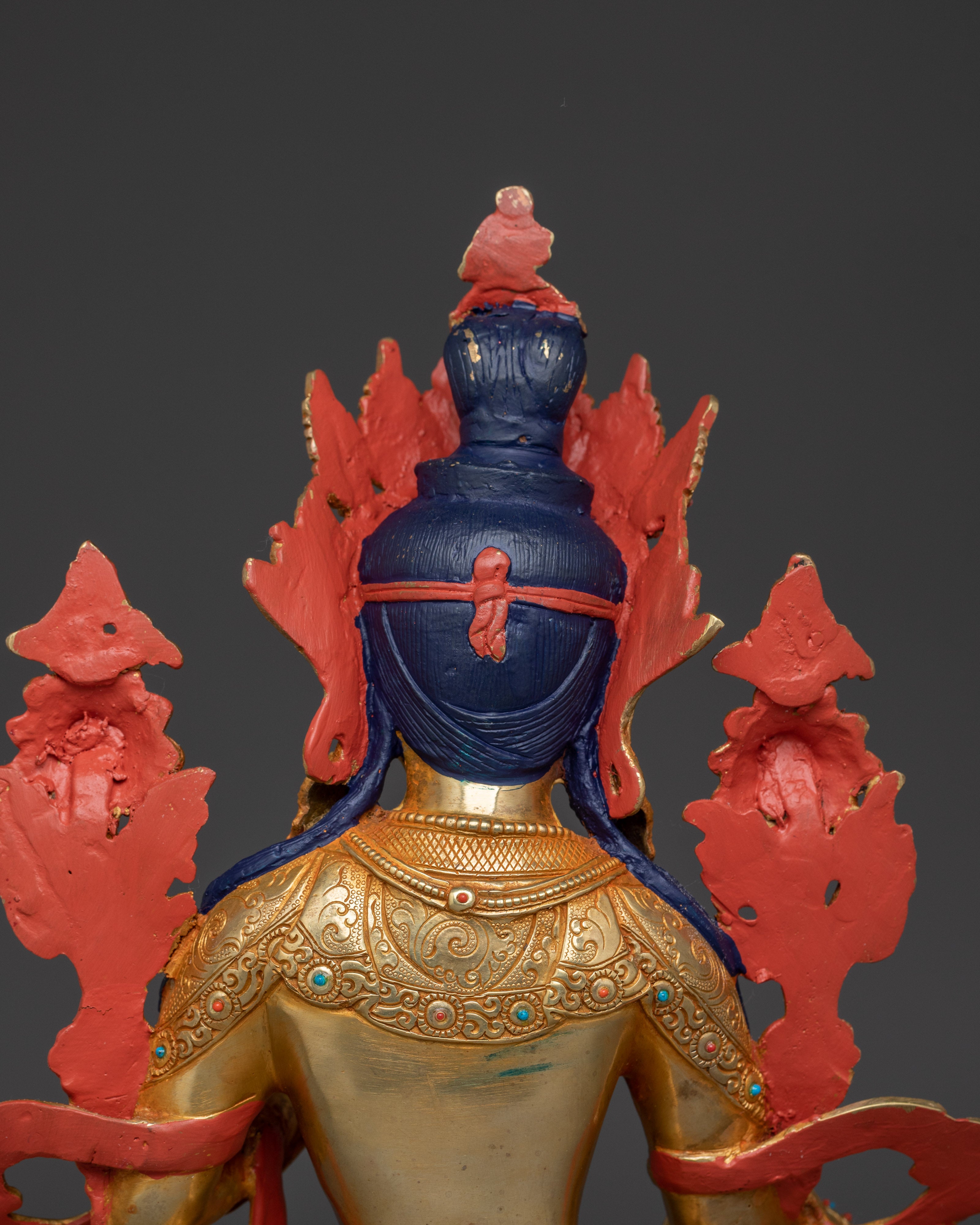 Longevity Goddess White Tara Statue | Tibetan Goddess of Compassion