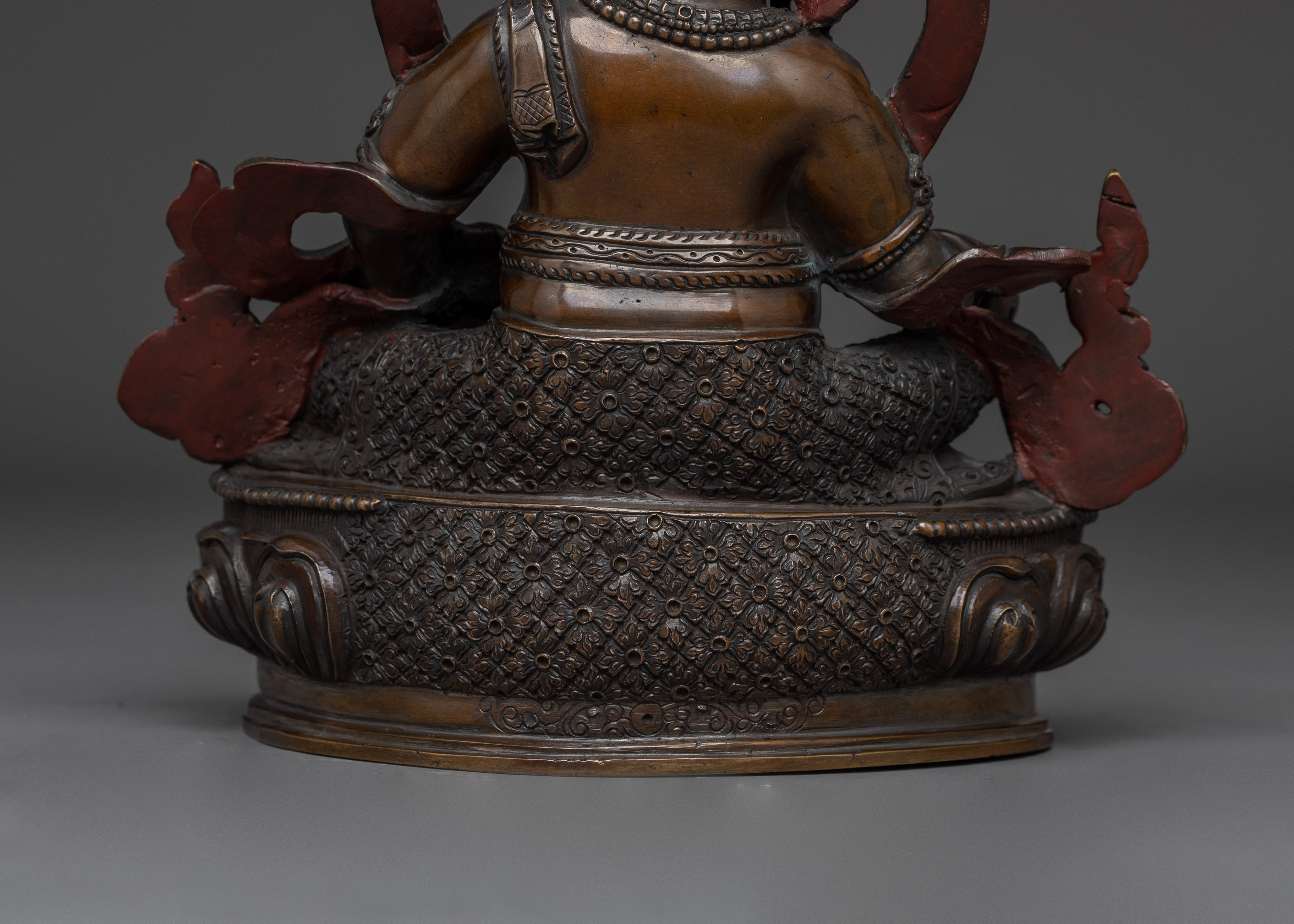 Handmade Artwork of Dzambhala | Deity of Wealth and Prosperity