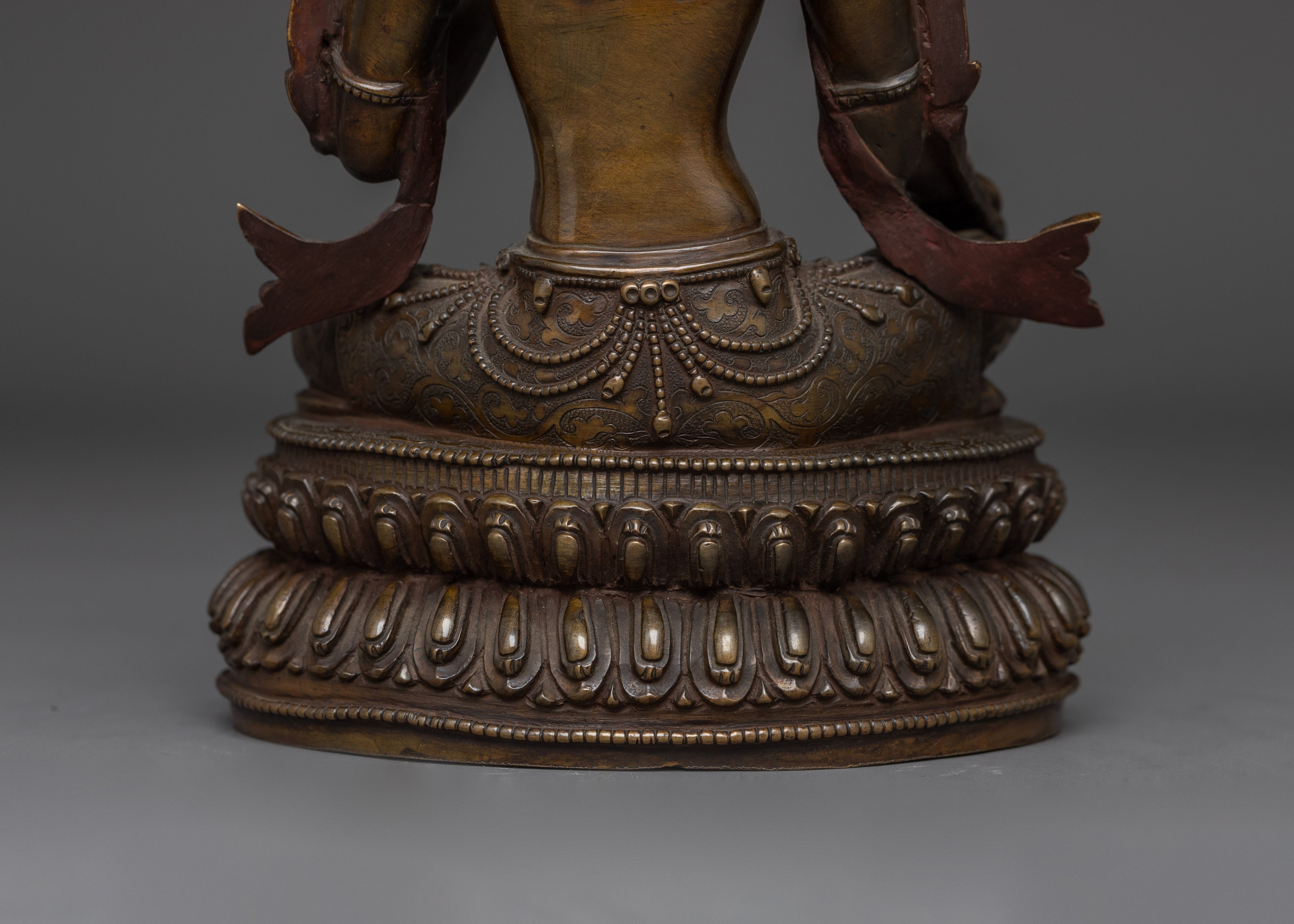 Shyama Tara - Mother of All Buddhas | Majestic Green Tara Sculpture