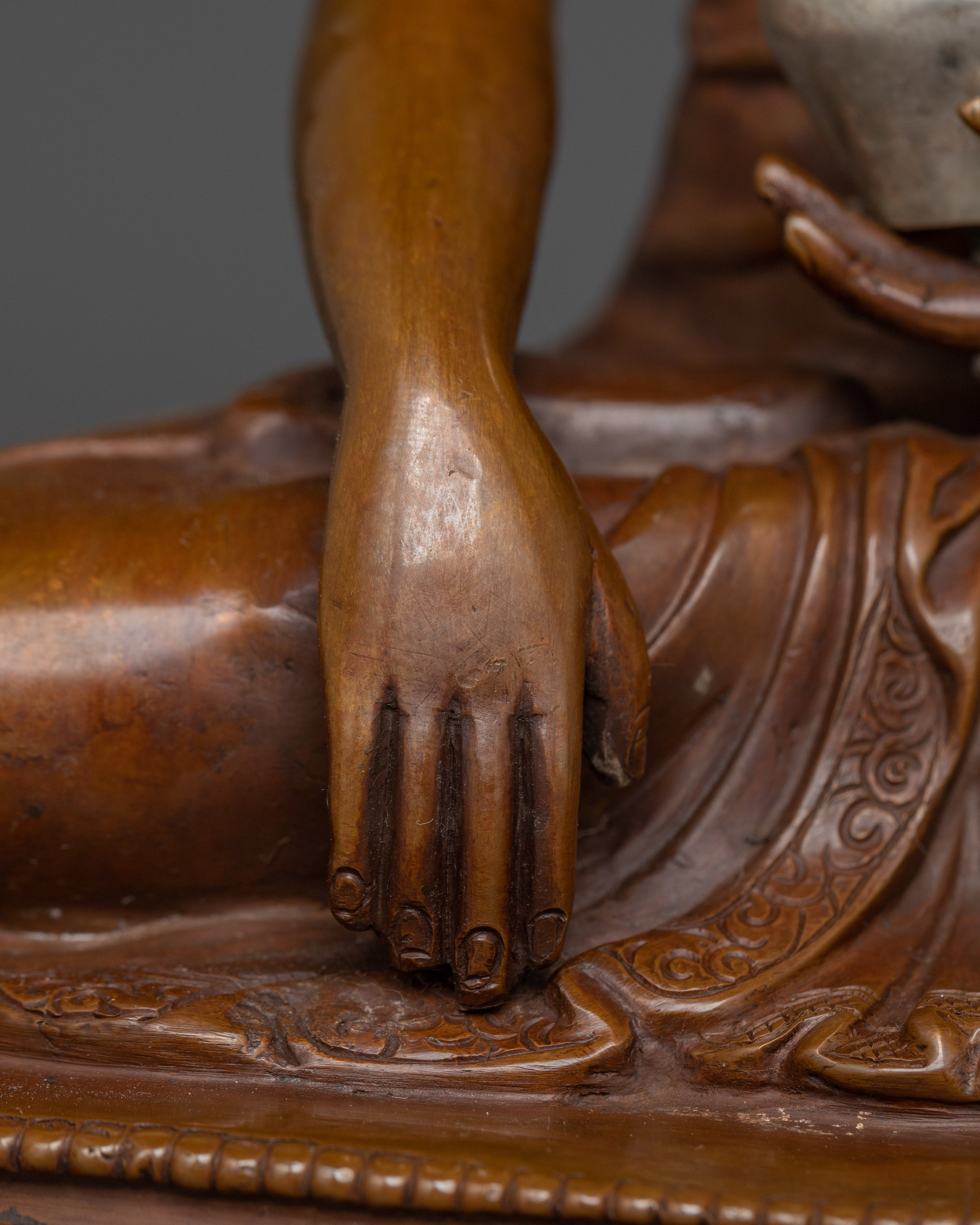 Tibetan Artwork of Shakyamuni Buddha | Enlightened Sage of the Shakya Clan