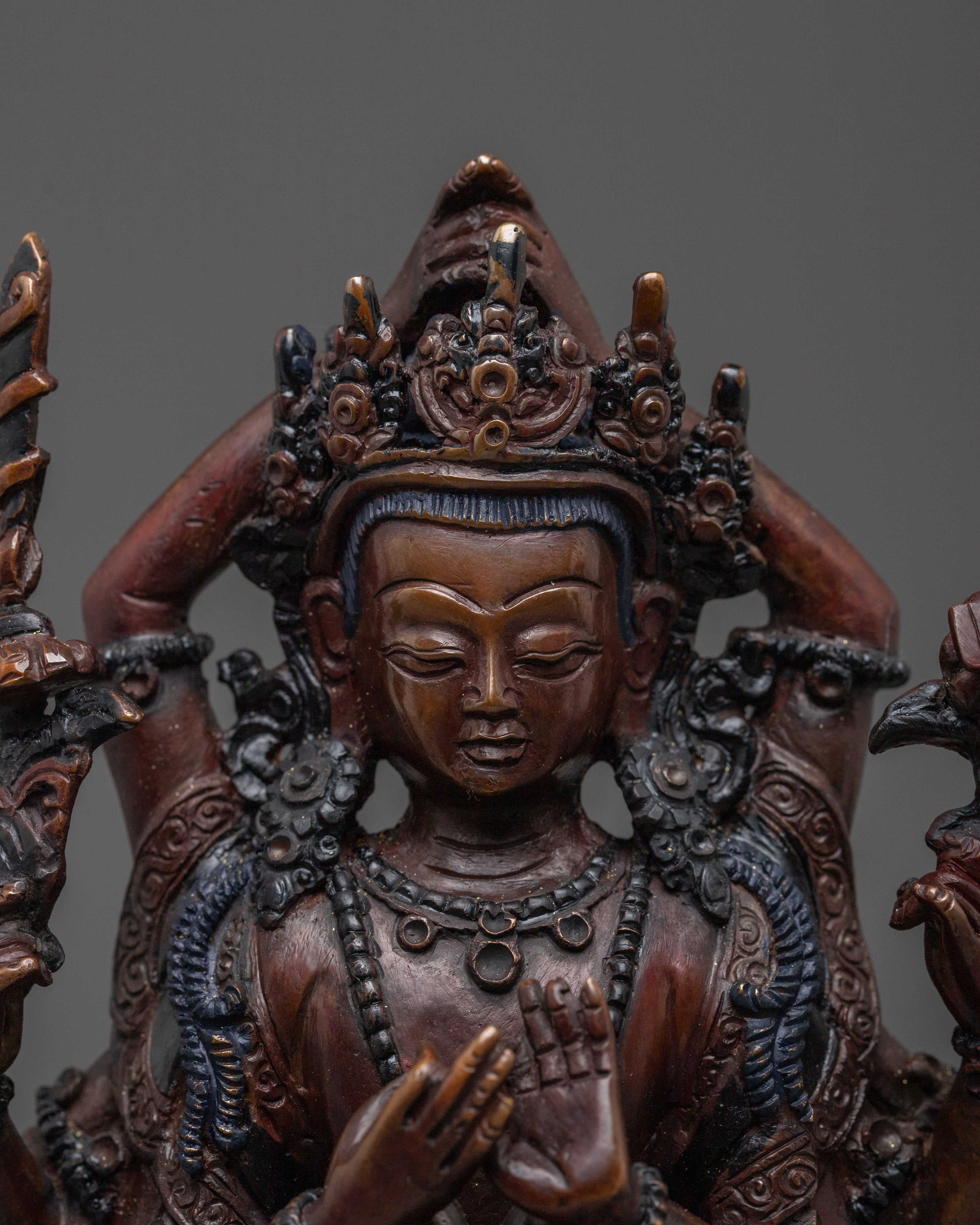 Tibetan Buddhist Sculpture of Namasangati | Spiritual Blessing