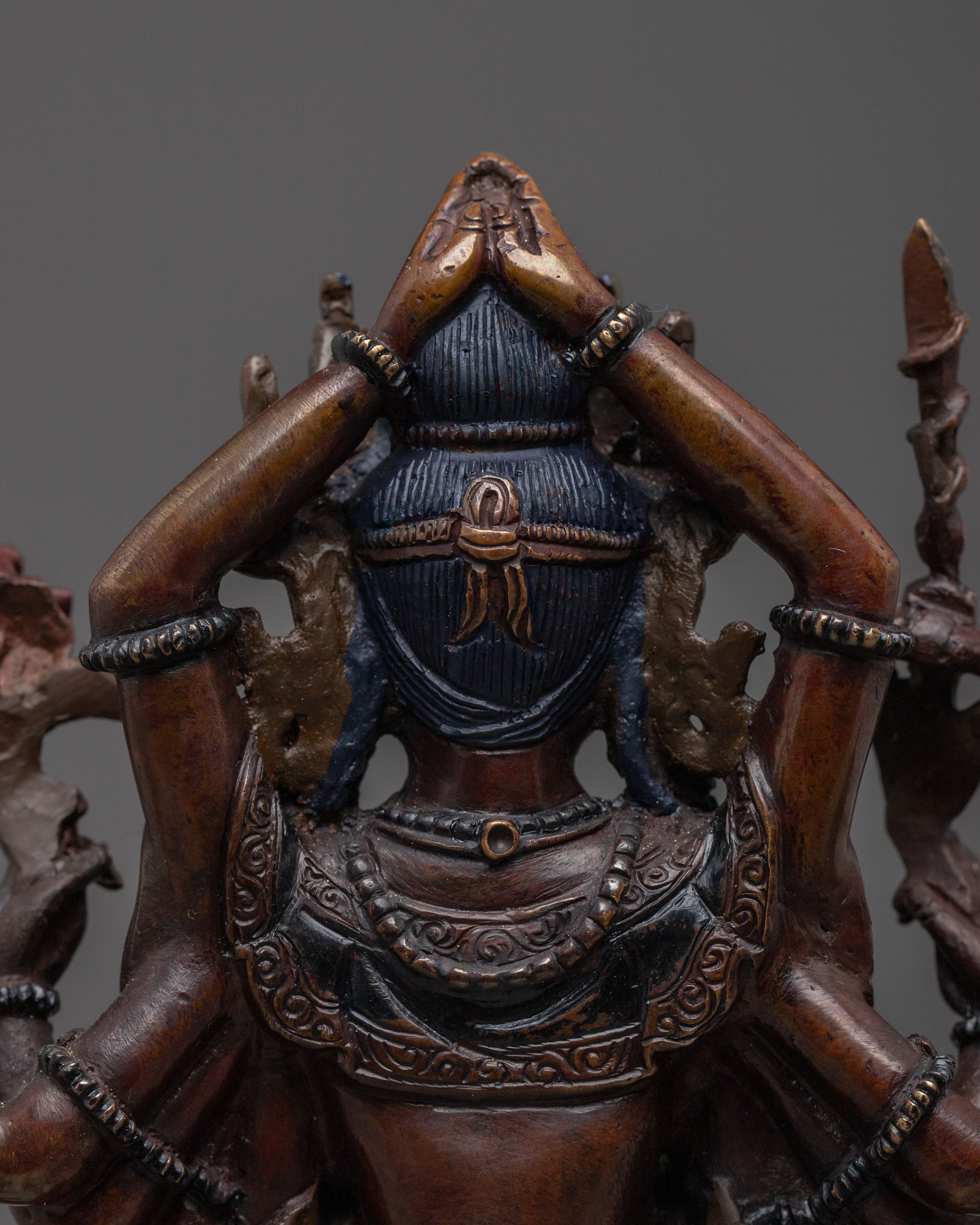 Tibetan Buddhist Sculpture of Namasangati | Spiritual Blessing