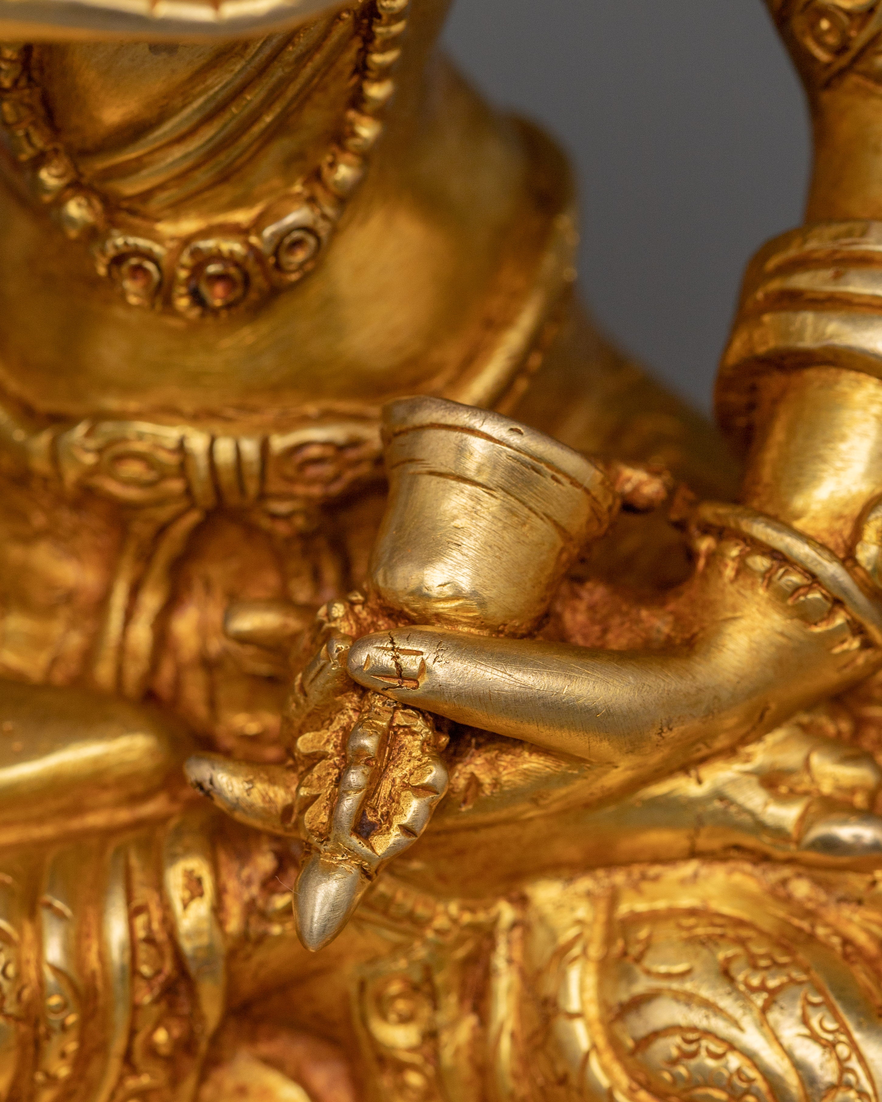 Handmade Buddhist Deity Vajrasattva Art | Vajra Holder
