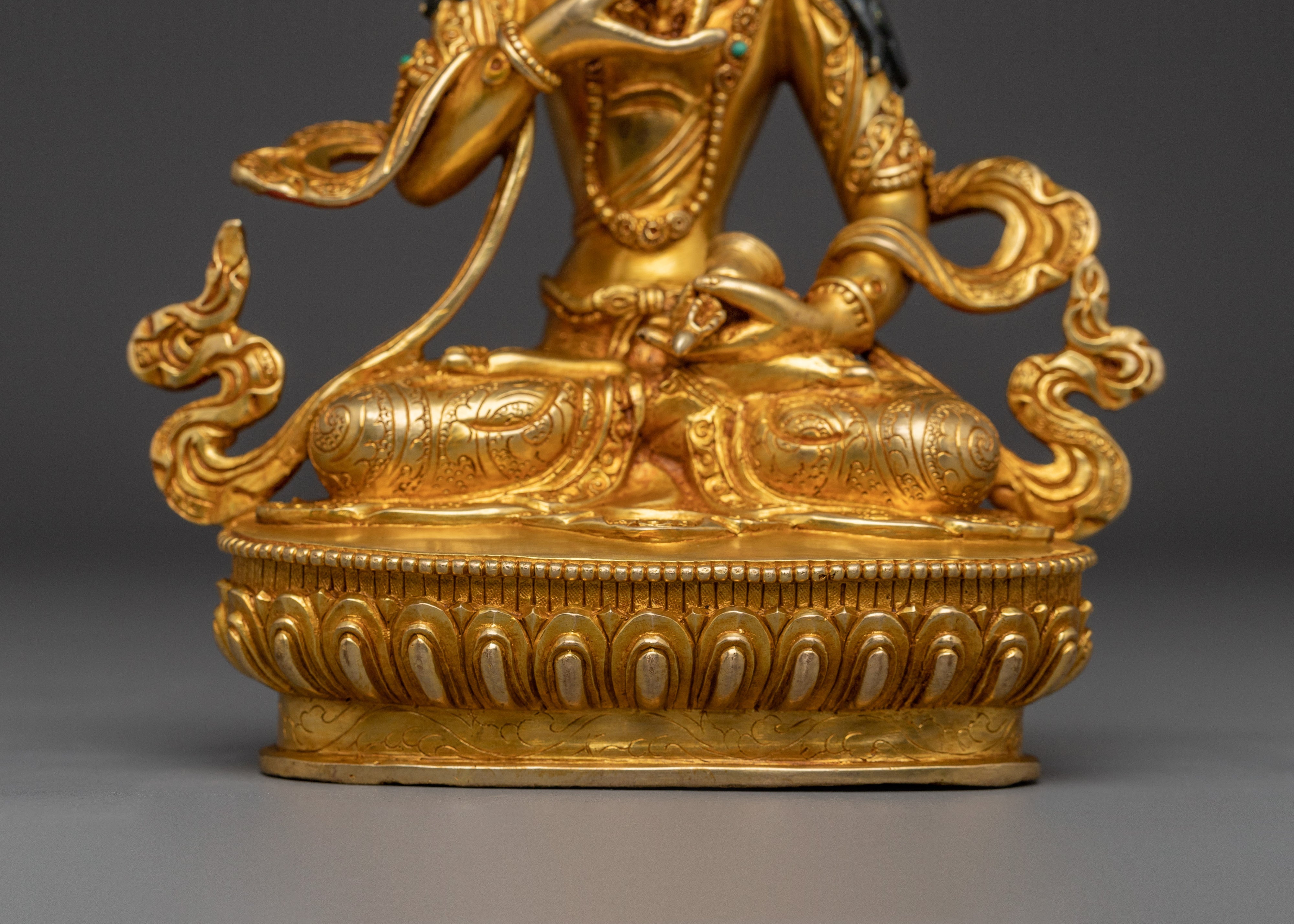 Handmade Buddhist Deity Vajrasattva Art | Vajra Holder