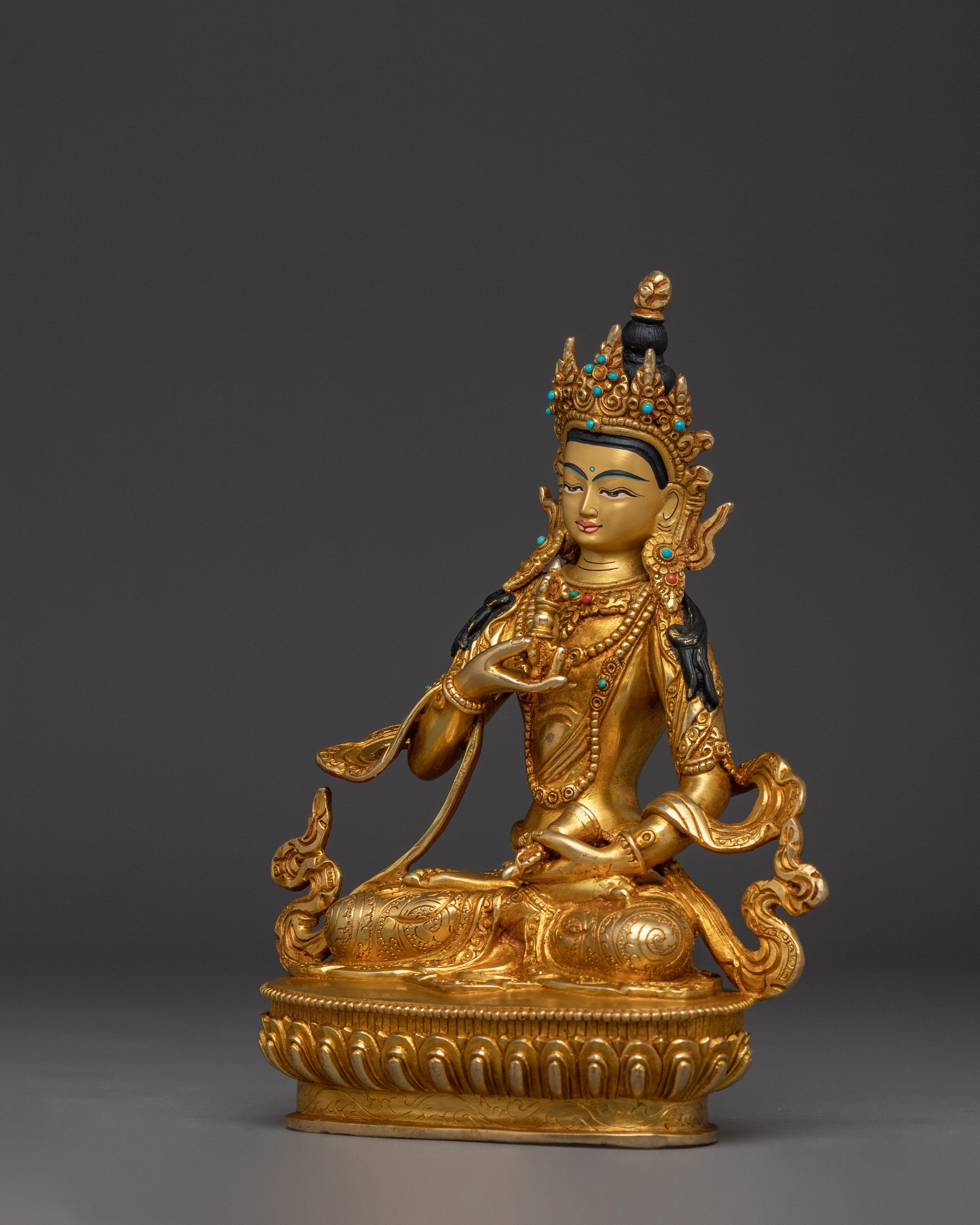 Handmade Buddhist Deity Vajrasattva Art | Vajra Holder