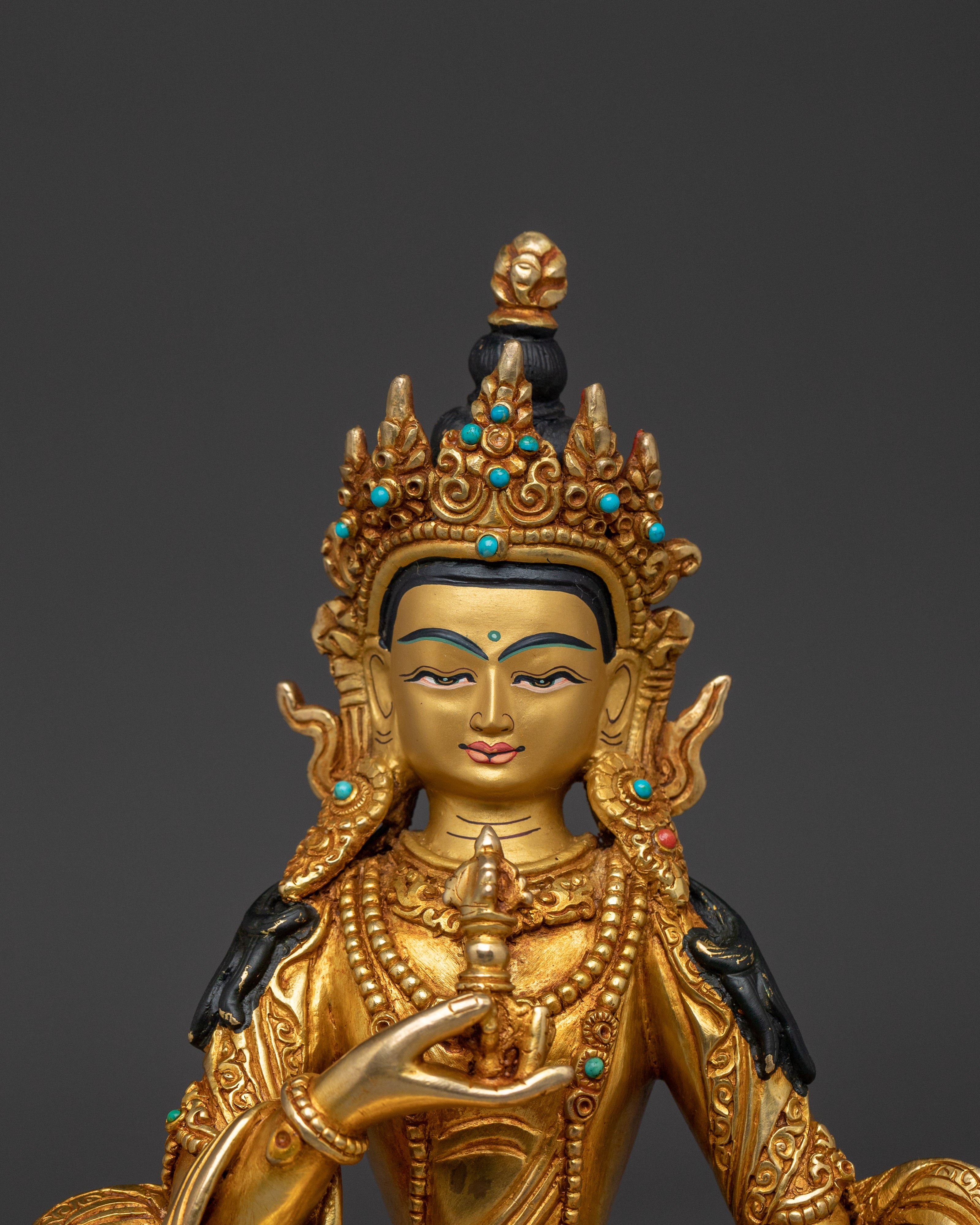 Handmade Buddhist Deity Vajrasattva Art | Vajra Holder