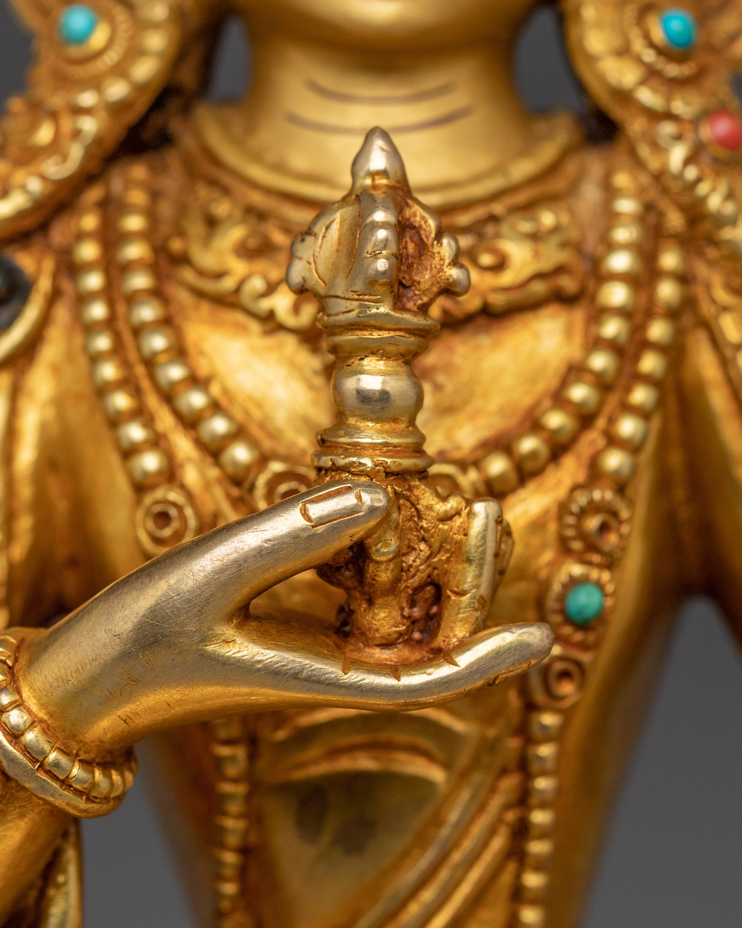 Handmade Buddhist Deity Vajrasattva Art | Vajra Holder