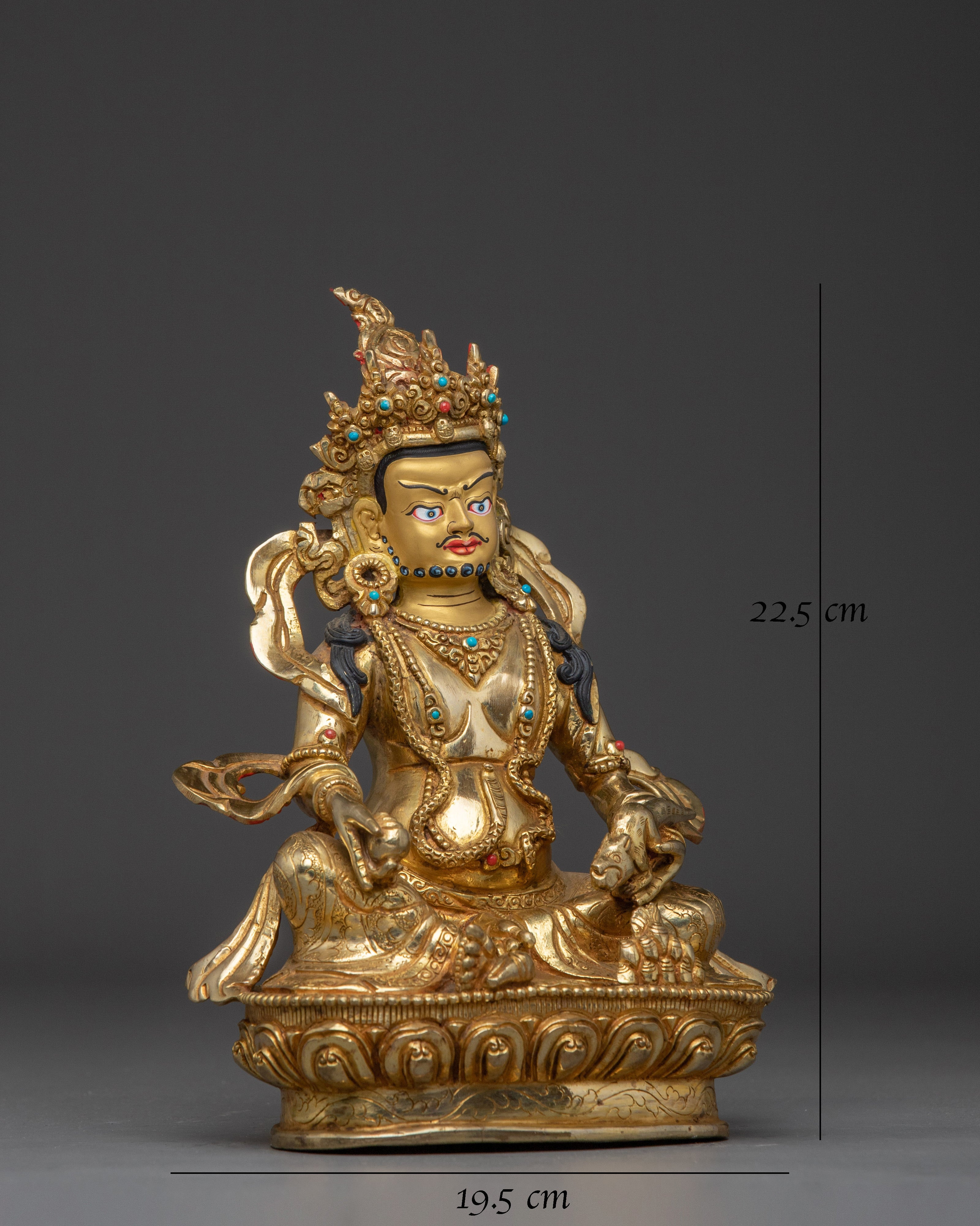 Dzambhala Deity of Wealth Artwork