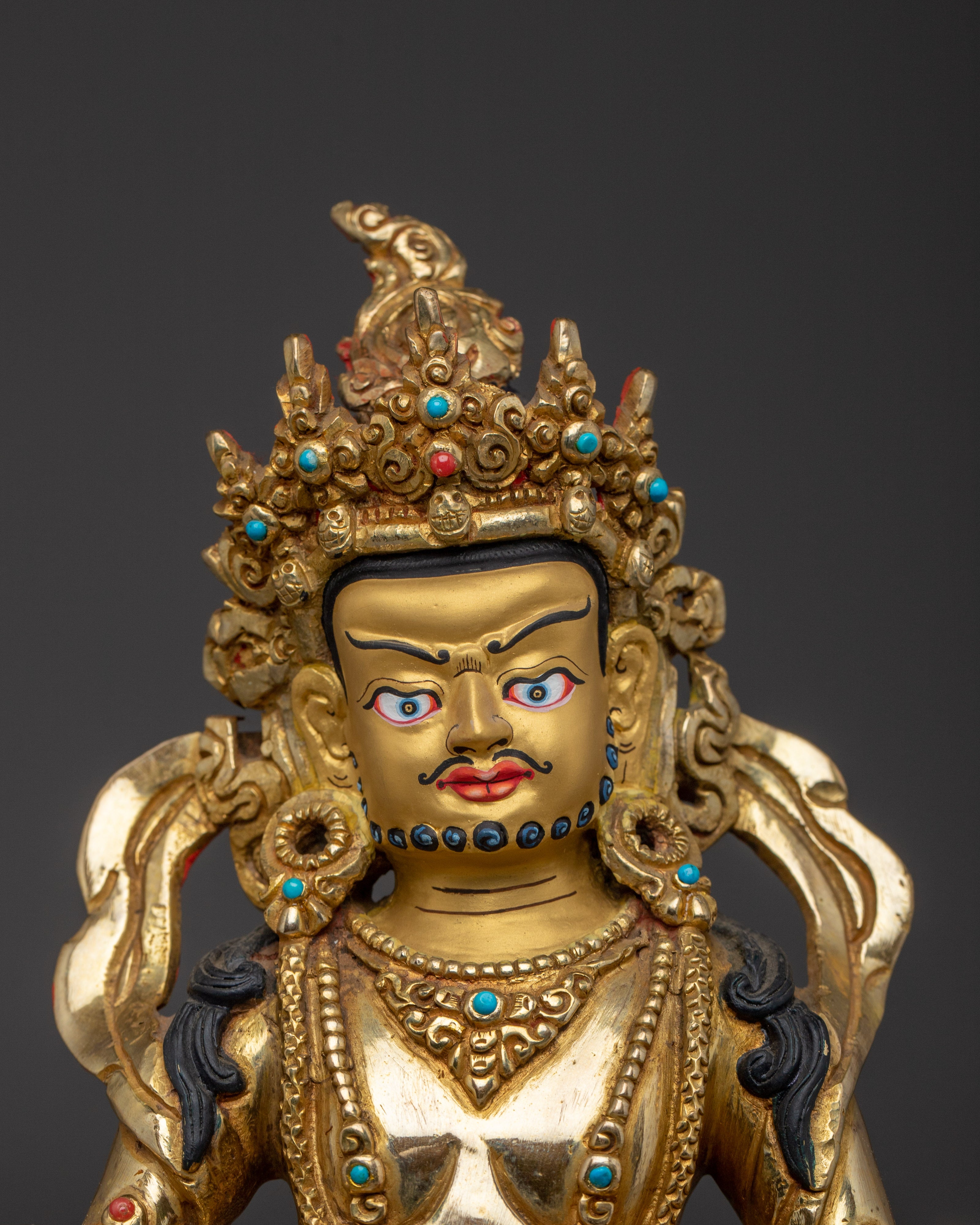 Dzambhala Deity of Wealth Artwork | Lord of Treasure