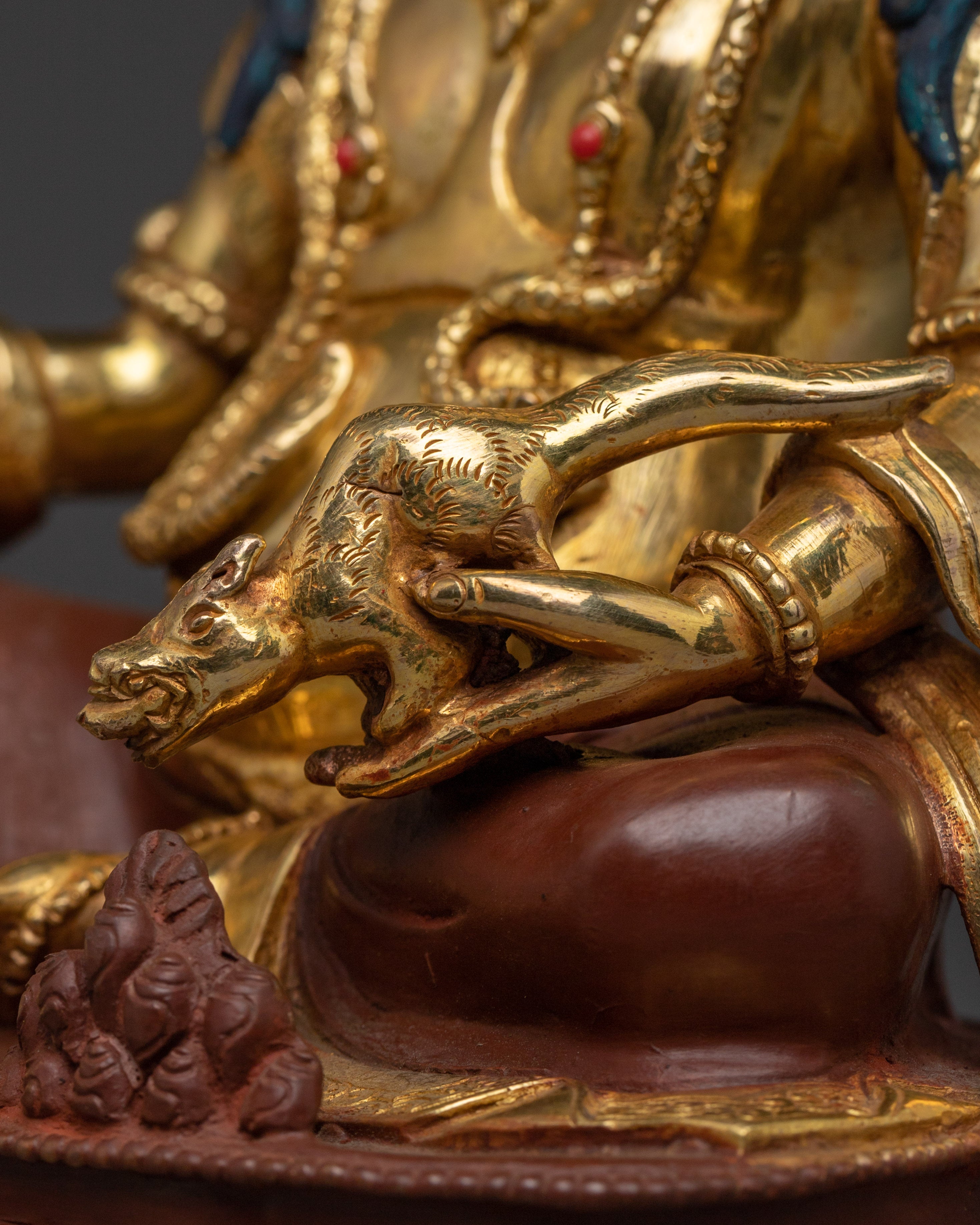 Dzambhala Lord of Fortune Artwork | Tibetan Buddhism Wealth Deity