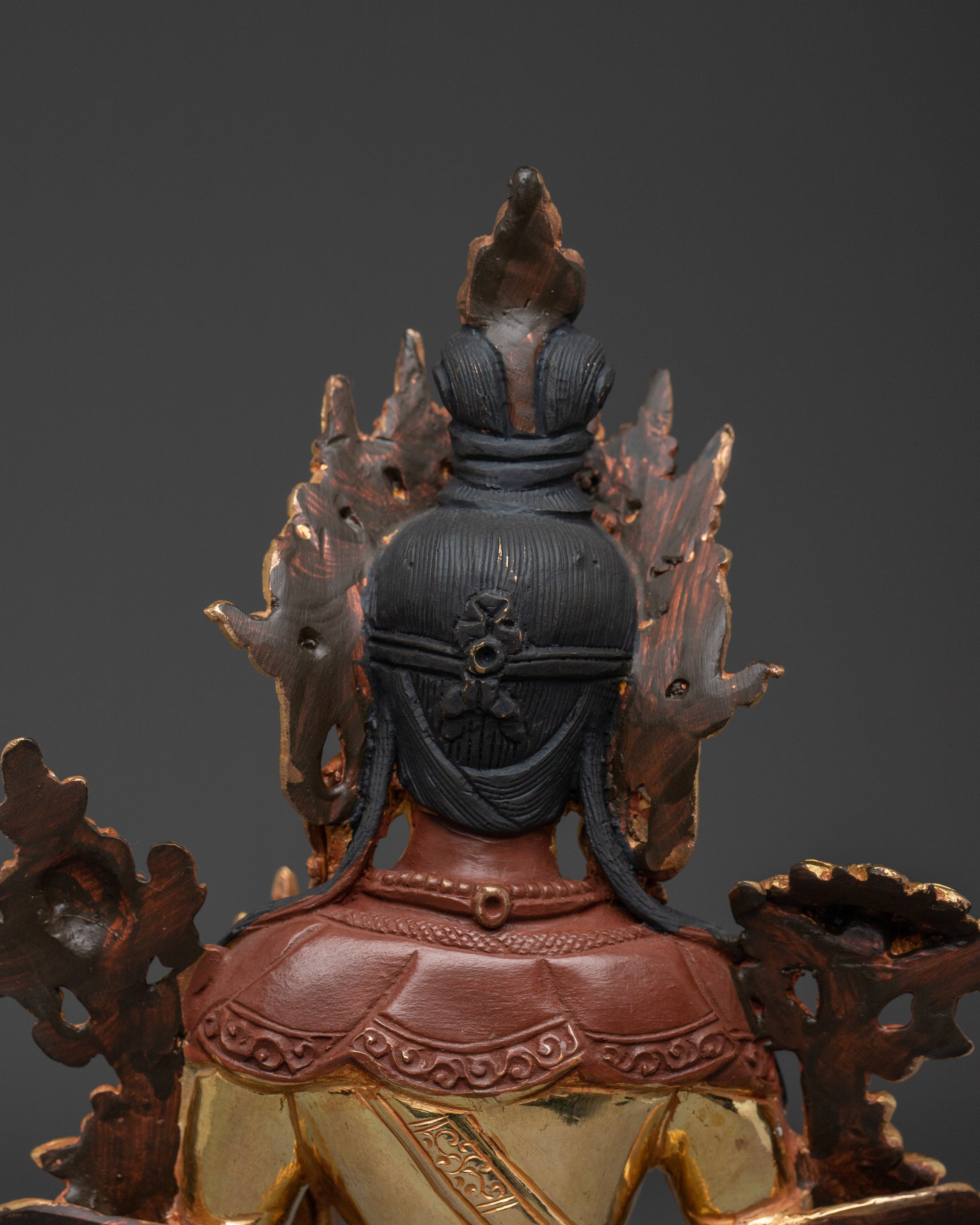 Goddess of Mercy Green Tara Art | Buddhist Deity of Compassion and Protection