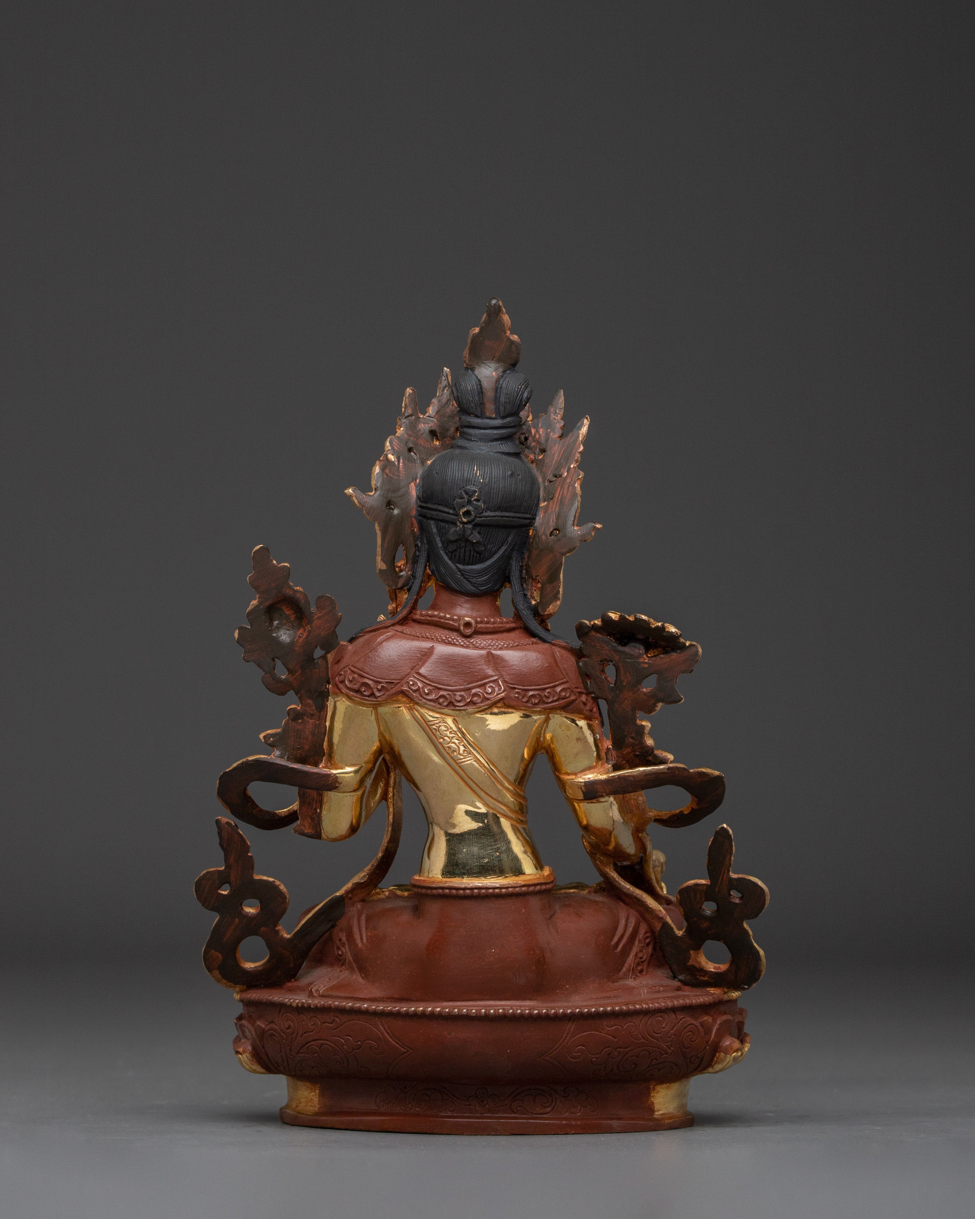 Goddess of Mercy Green Tara Art | Buddhist Deity of Compassion and Protection