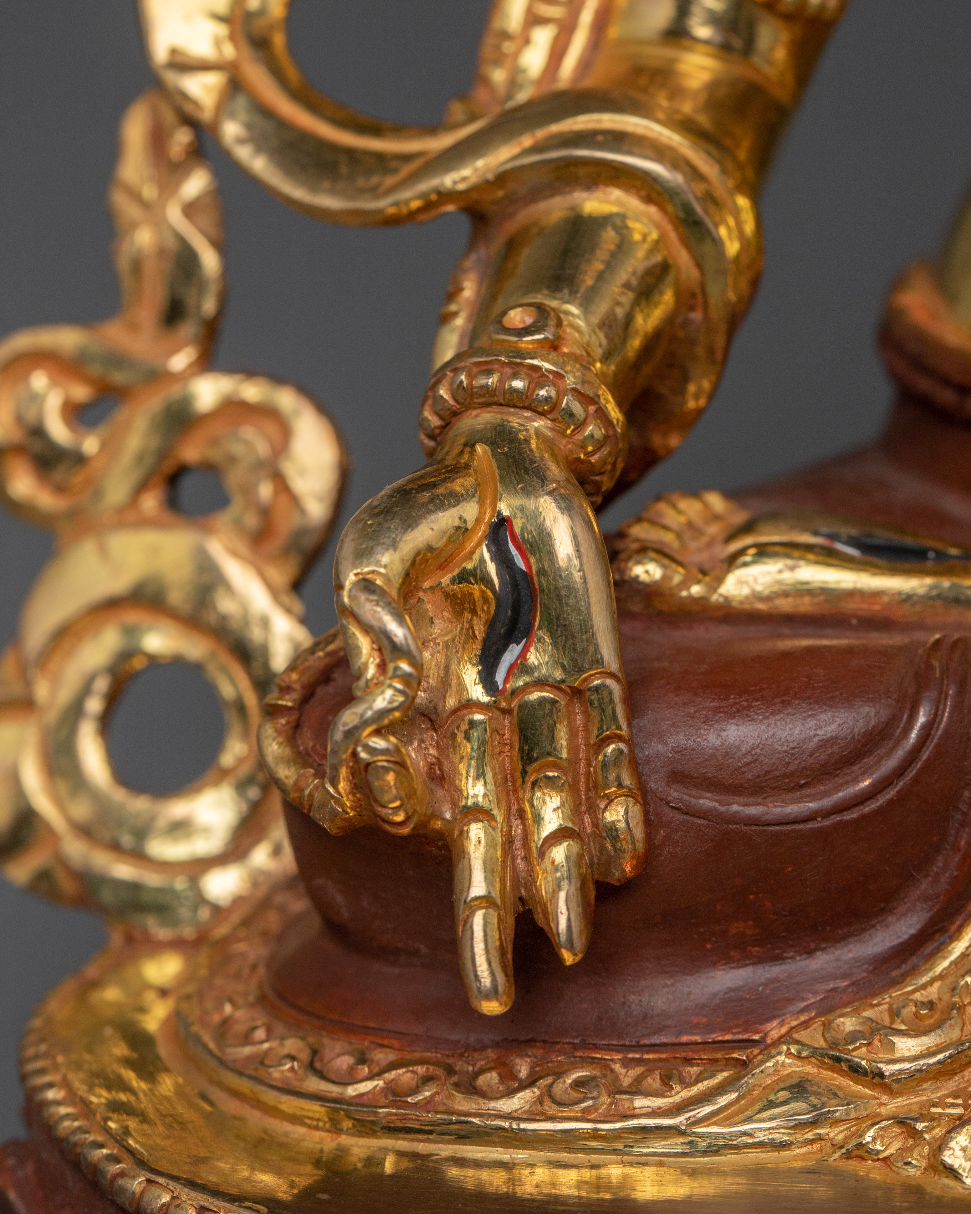 Goddess of Mercy Green Tara Art | Buddhist Deity of Compassion and Protection