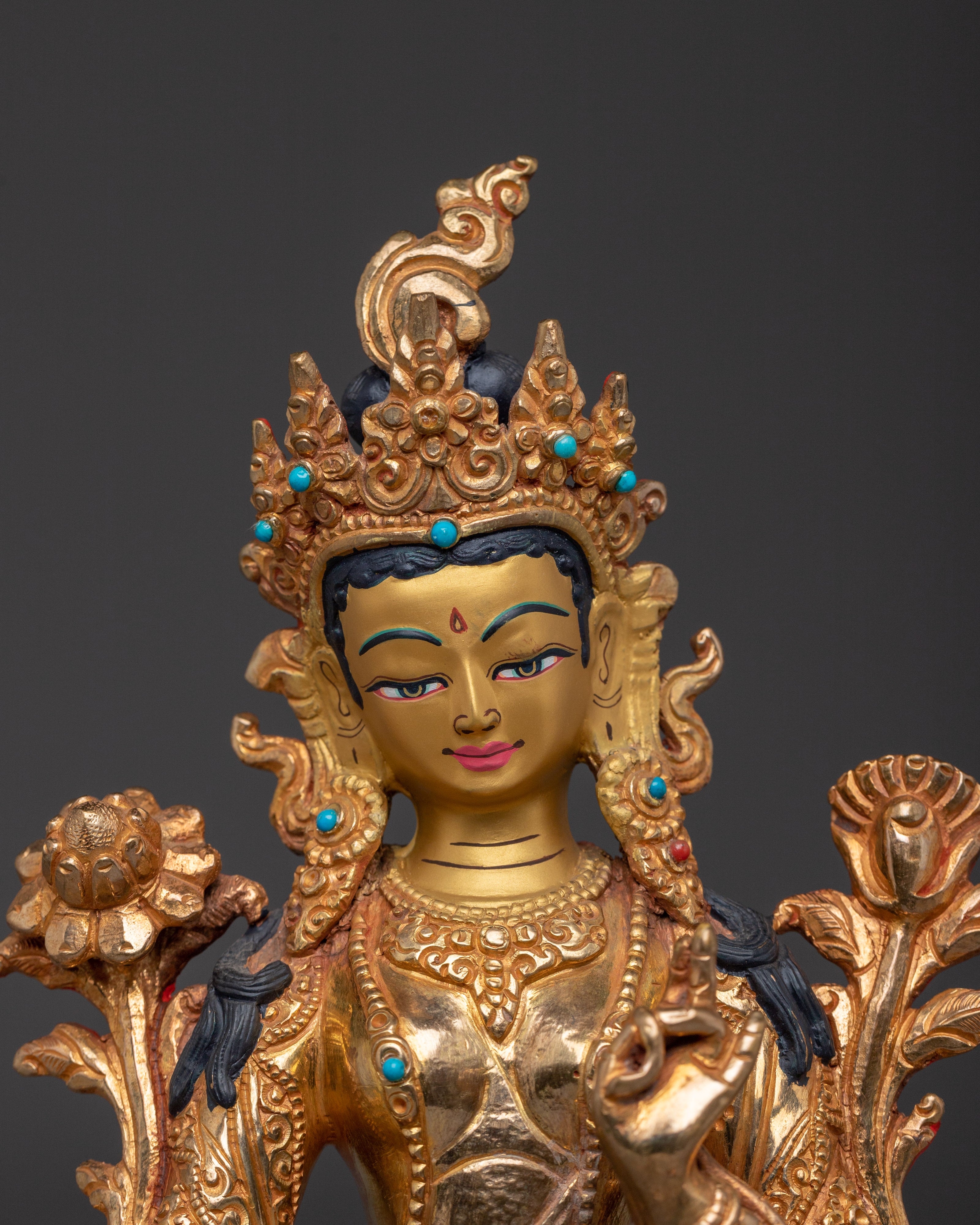 Sacred Bodhisattva Green Tara Artwork | Swift Saviour and Rescuer