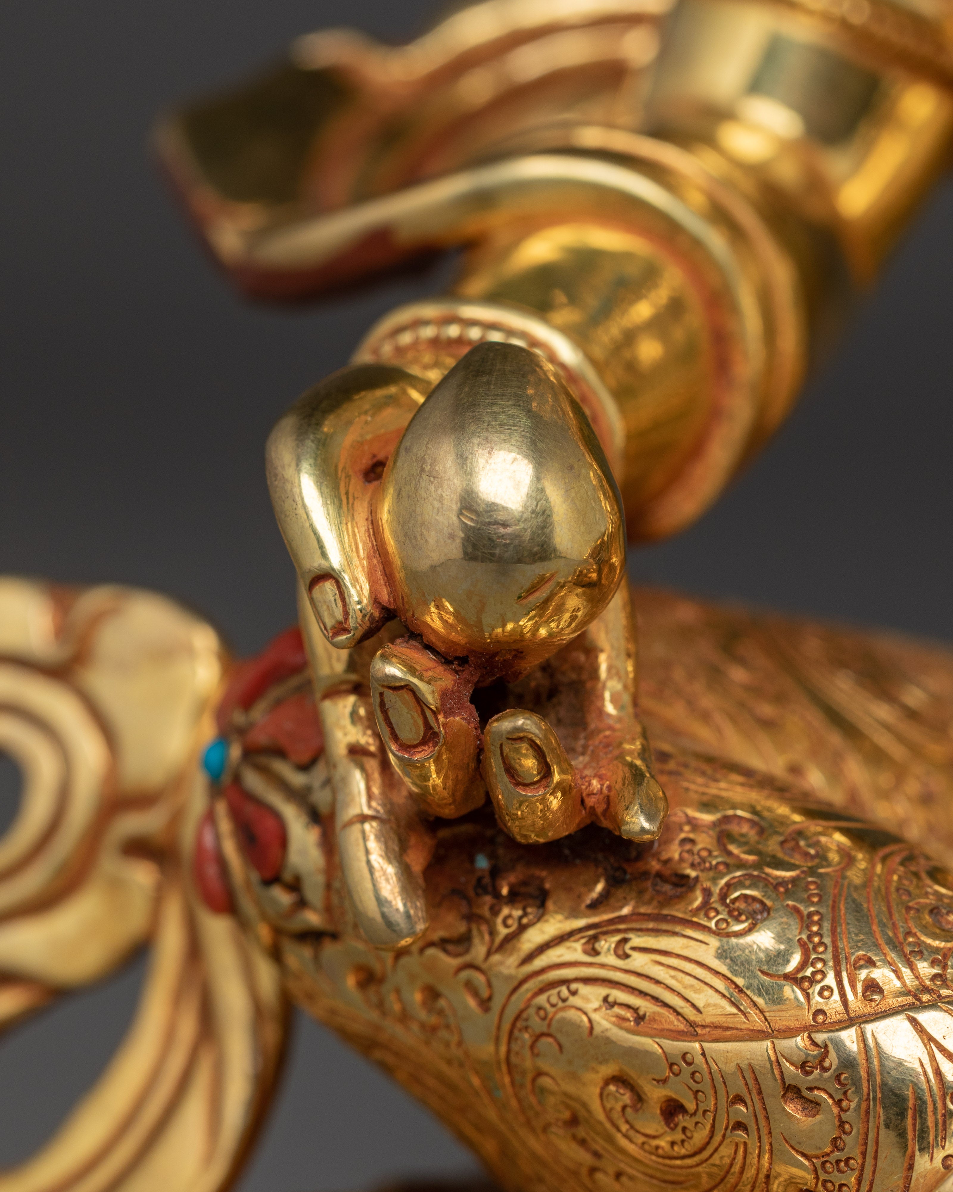 Handmade Wealth Granting Deity Dzambhala | Enricher of beings