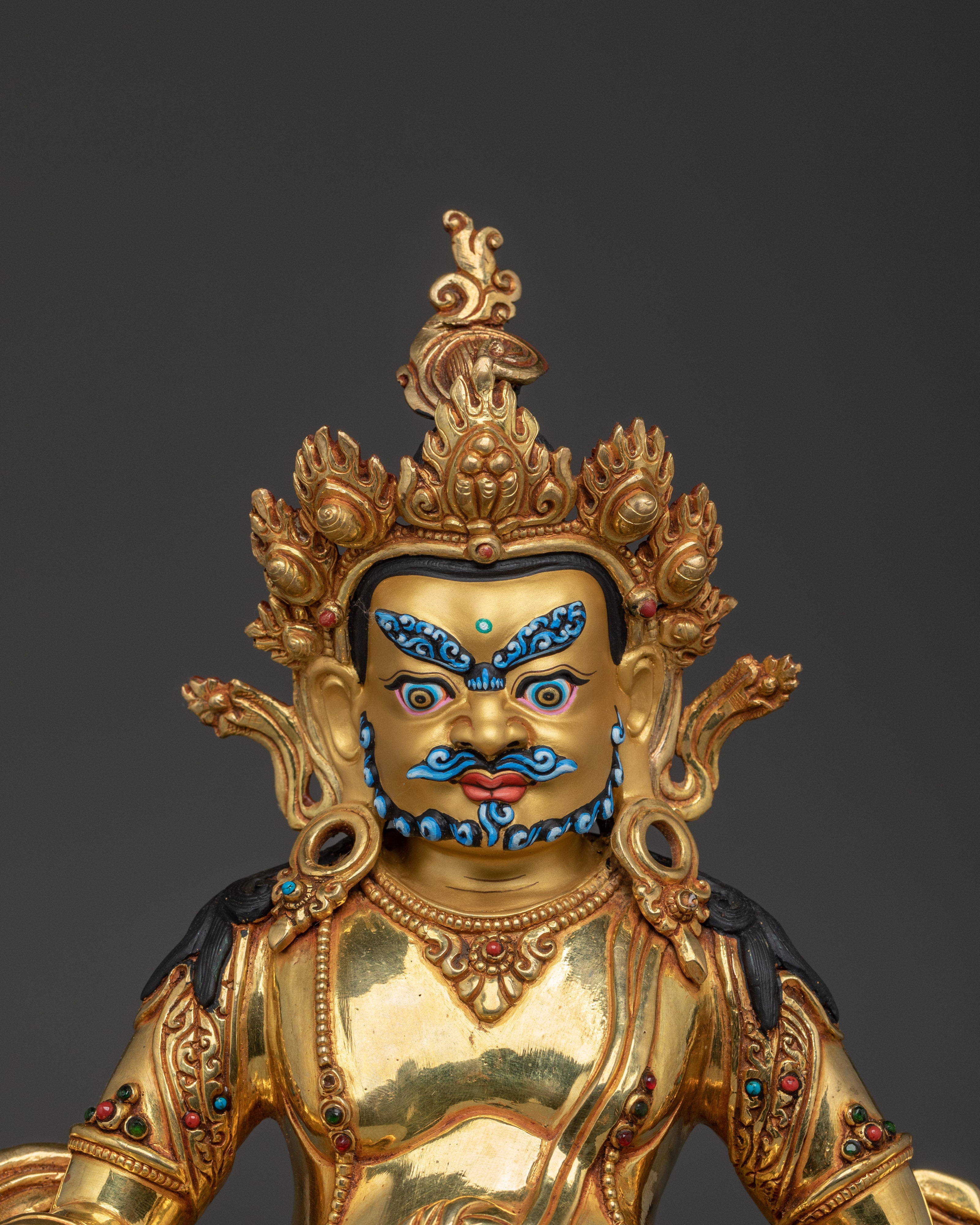Handmade Wealth Granting Deity Dzambhala | Enricher of beings