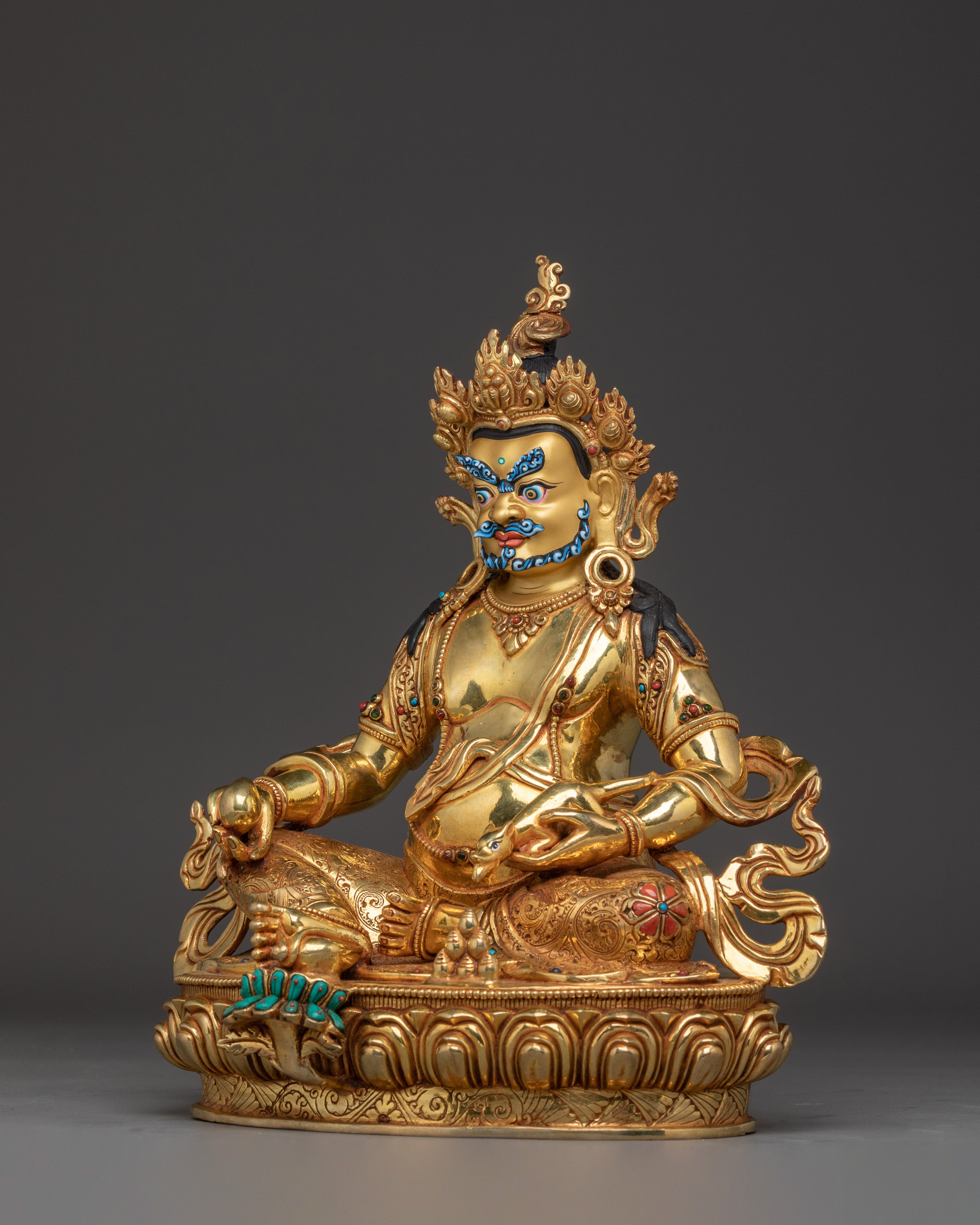Handmade Wealth Granting Deity Dzambhala | Enricher of beings
