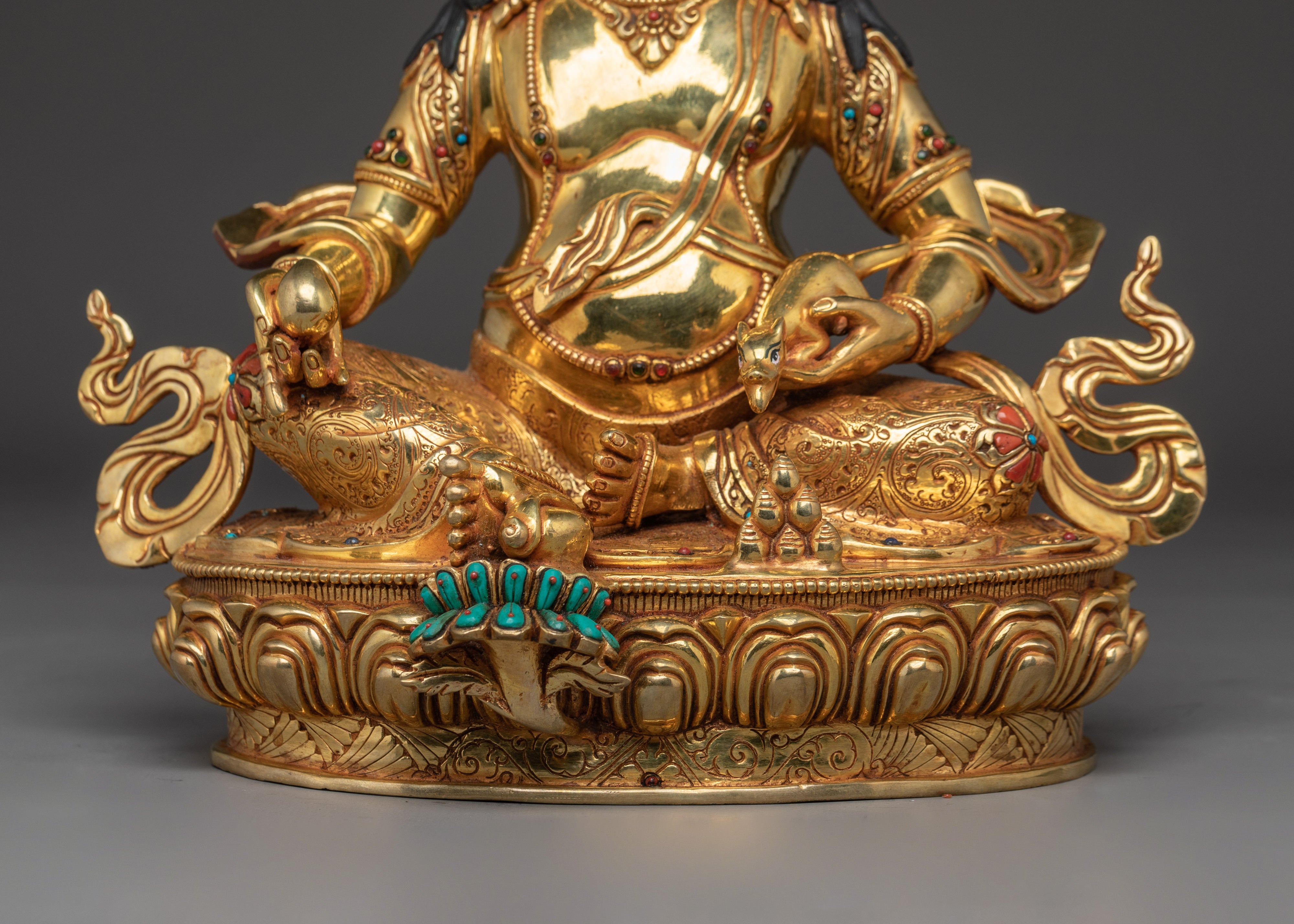 Handmade Wealth Granting Deity Dzambhala | Enricher of beings