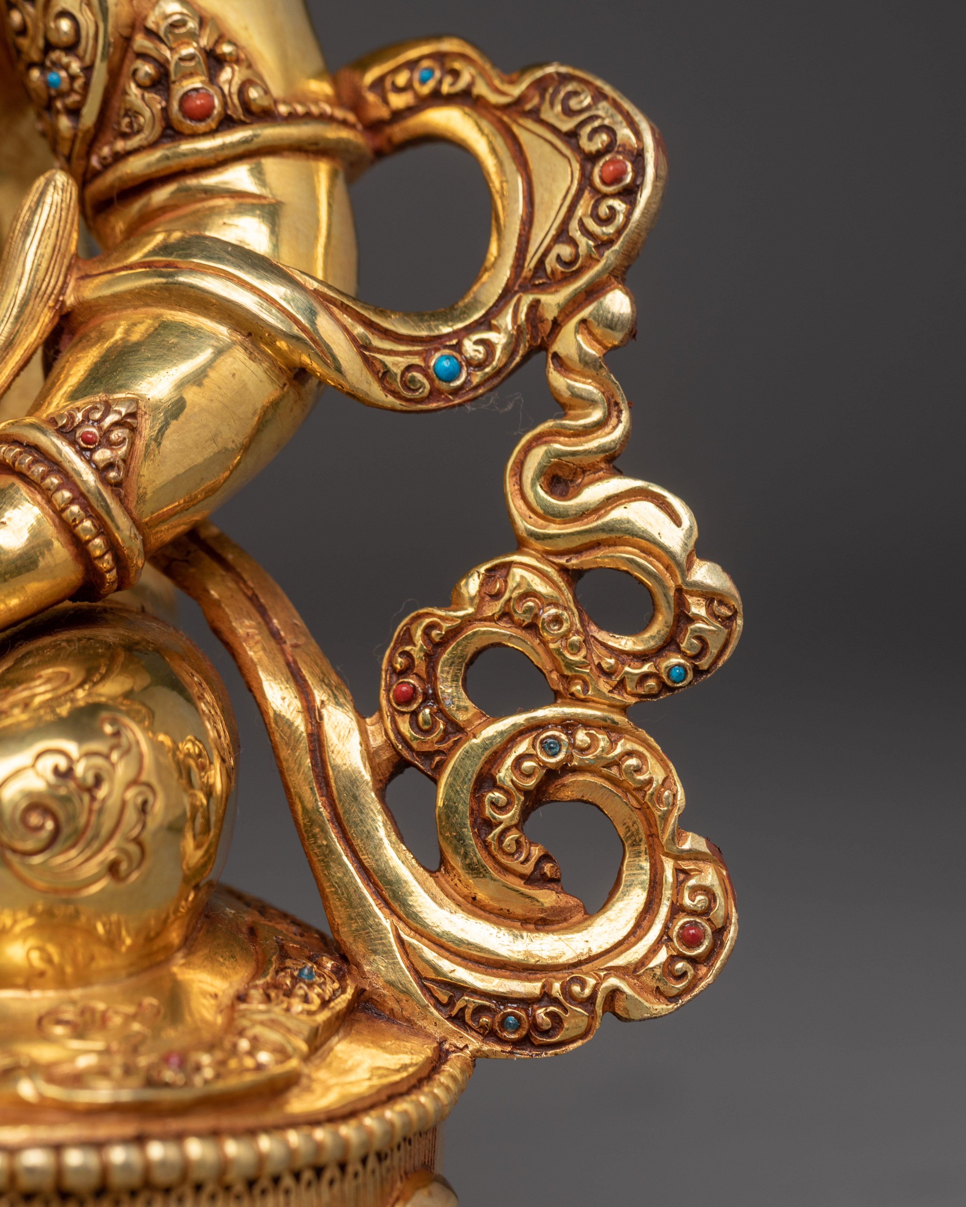 Nepalese Art of Dzambhala | Tibetan Buddhist Prosperity God