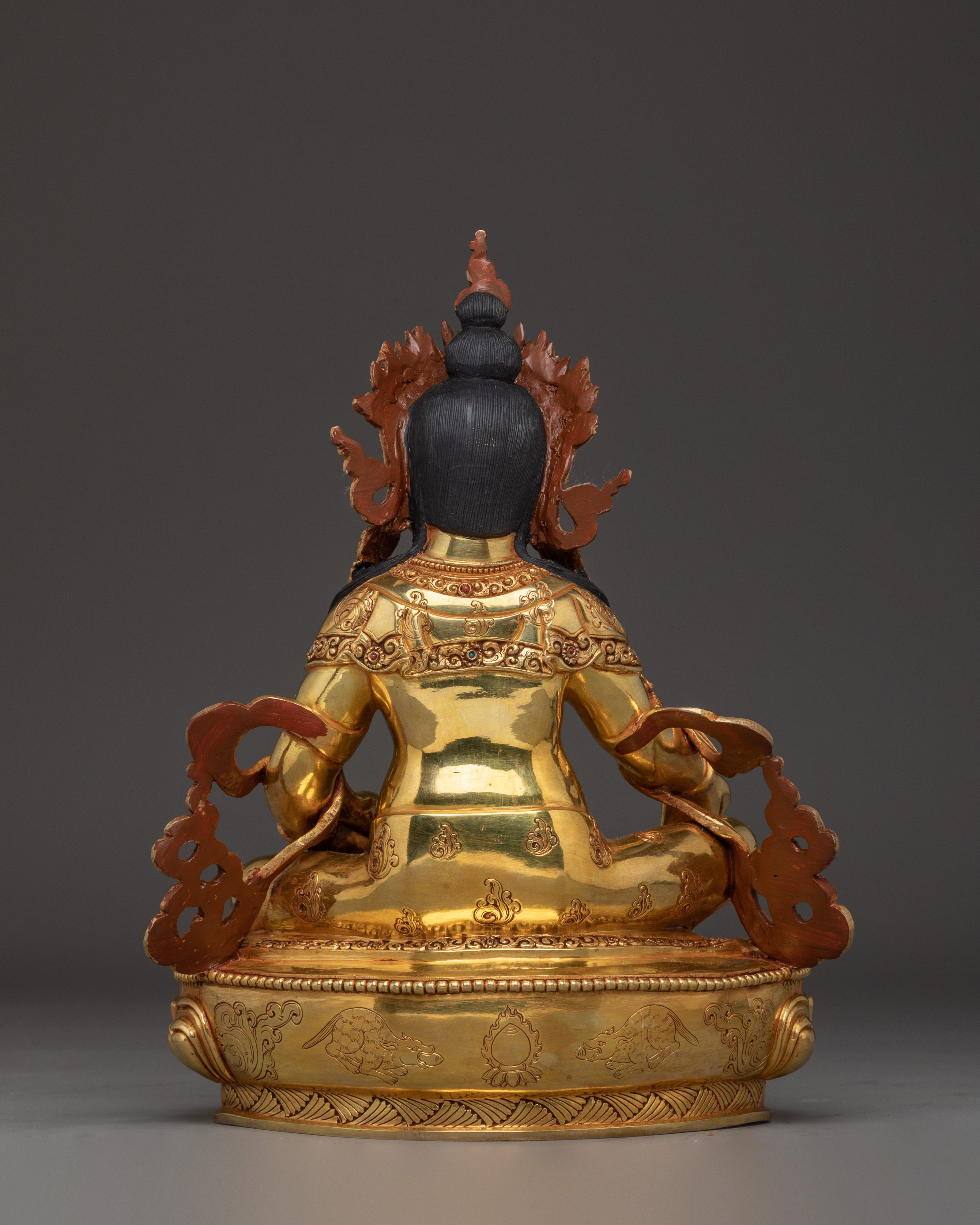 Nepalese Art of Dzambhala | Tibetan Buddhist Prosperity God