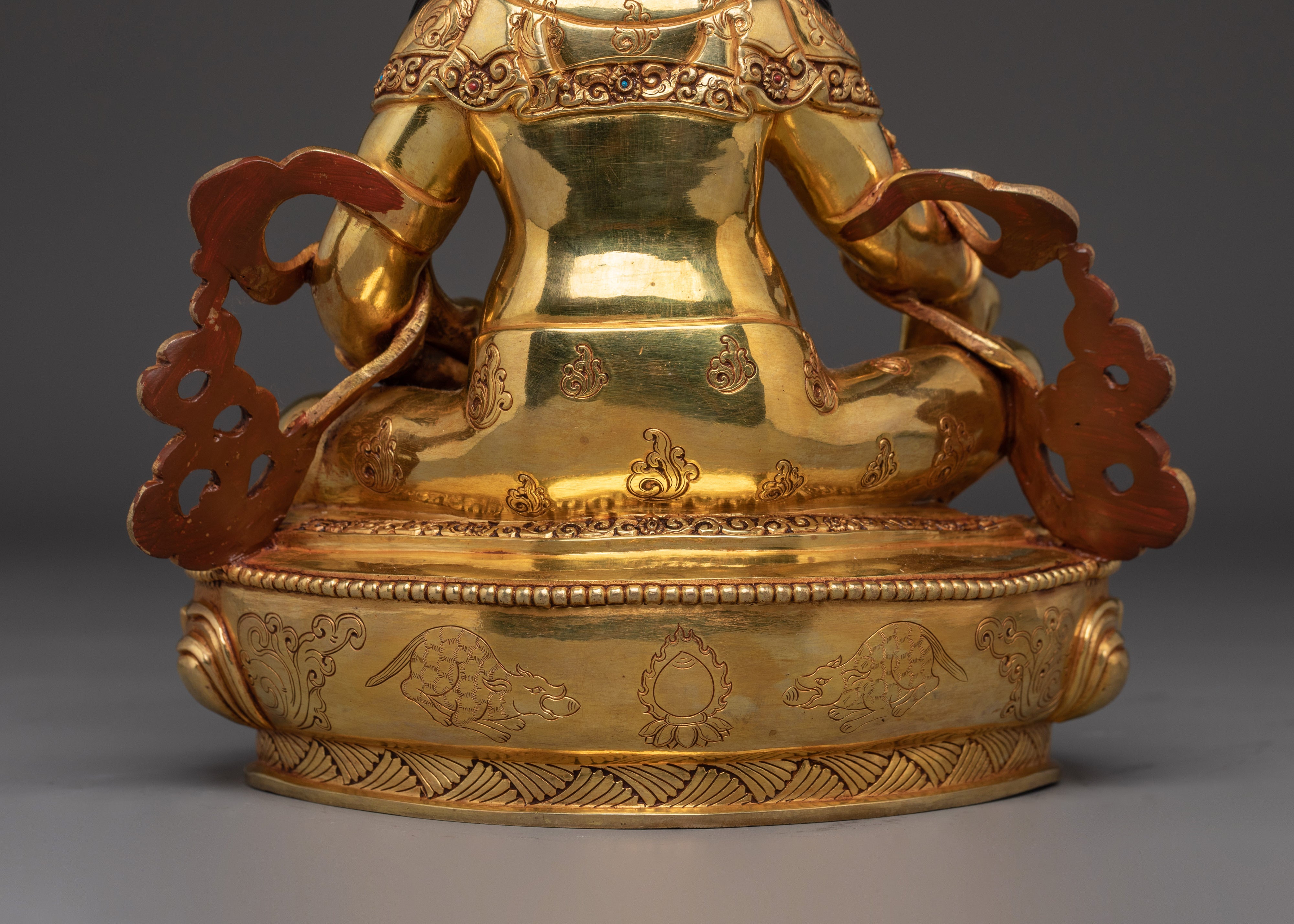 Nepalese Art of Dzambhala | Tibetan Buddhist Prosperity God