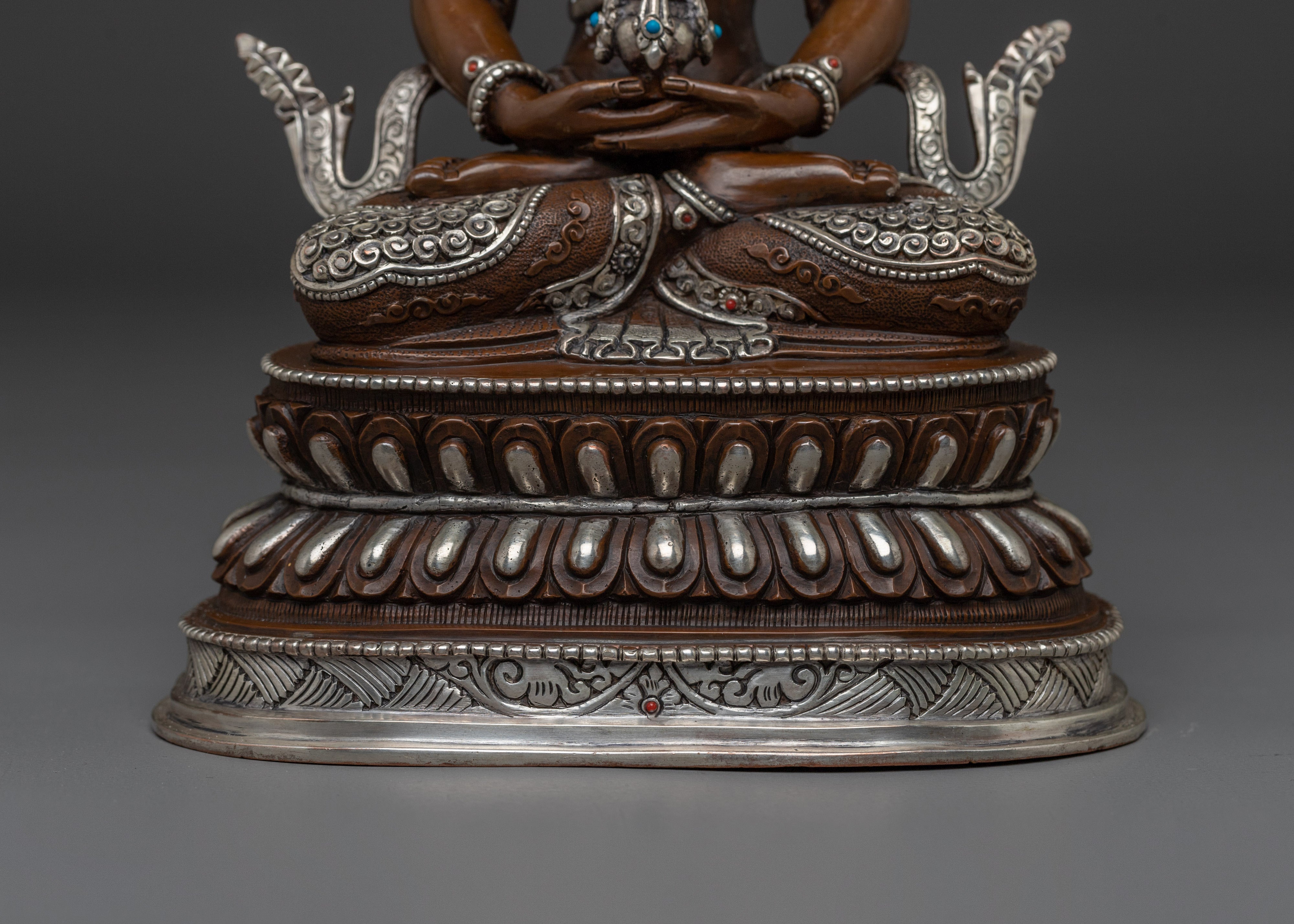 Amitayus Buddha Copper Statue | Symbol of Long Life