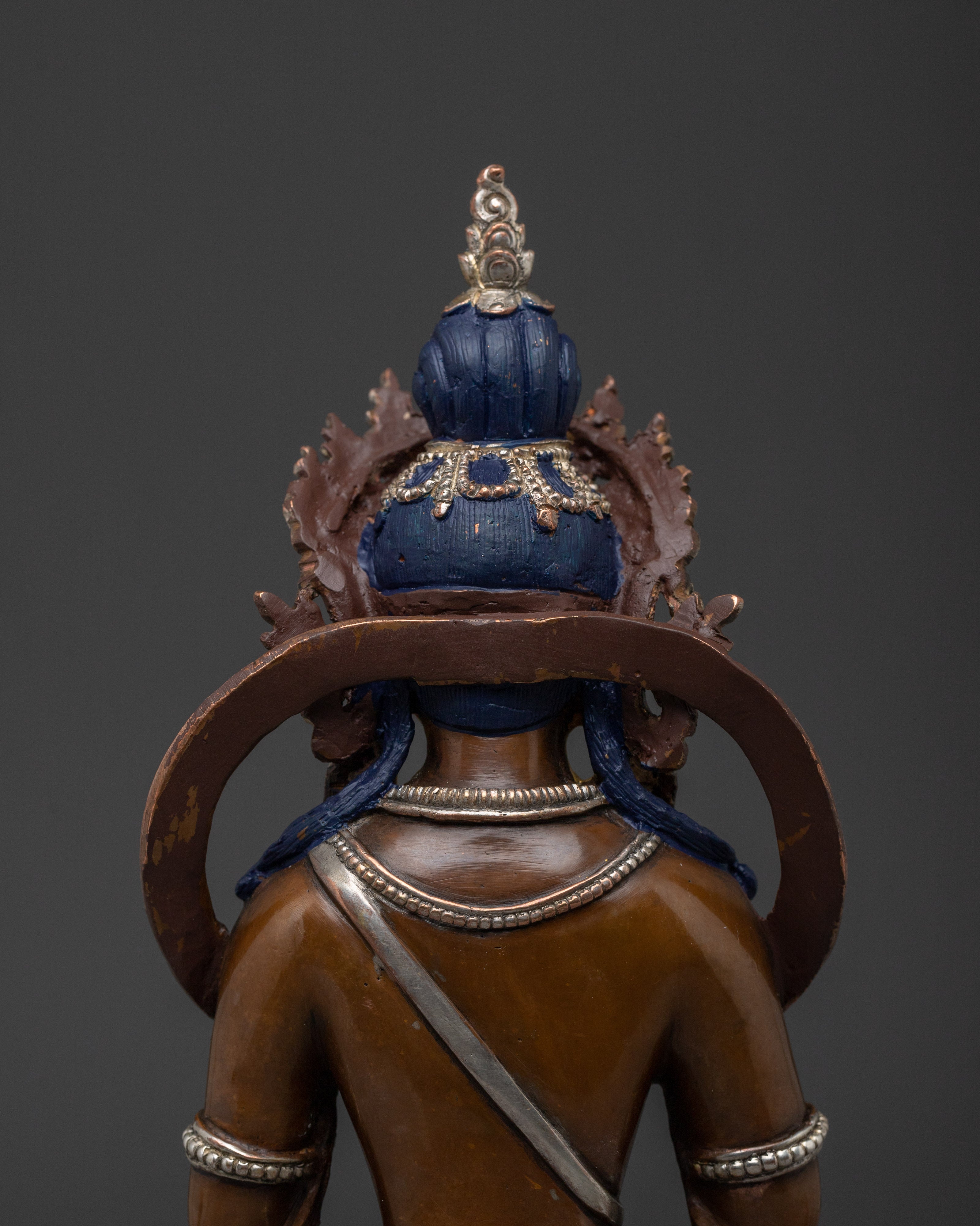 Amitayus Buddha Copper Statue | Symbol of Long Life