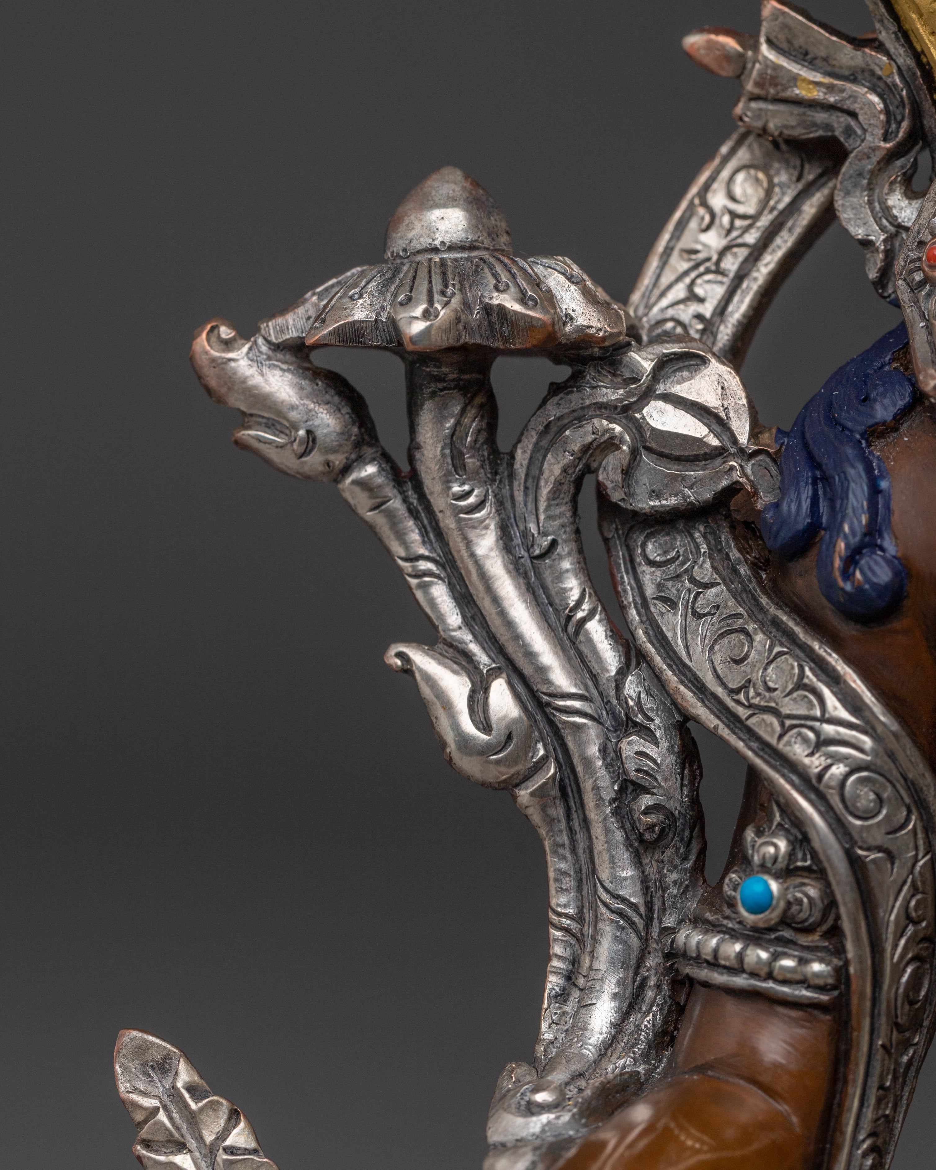 Handmade Compassionate Goddess Green Tara Art | Shyama Tara Statue