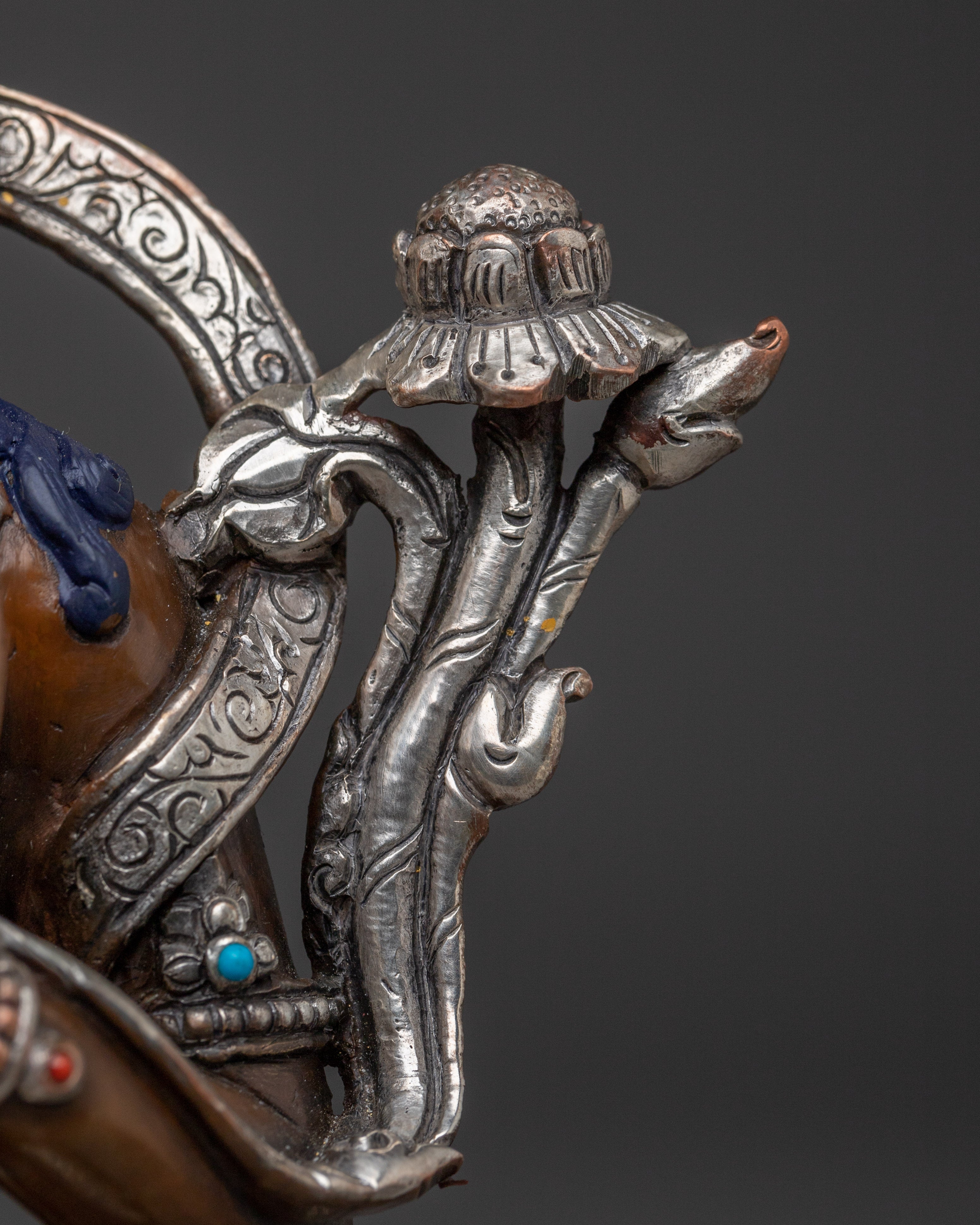 Handmade Compassionate Goddess Green Tara Art | Shyama Tara Statue