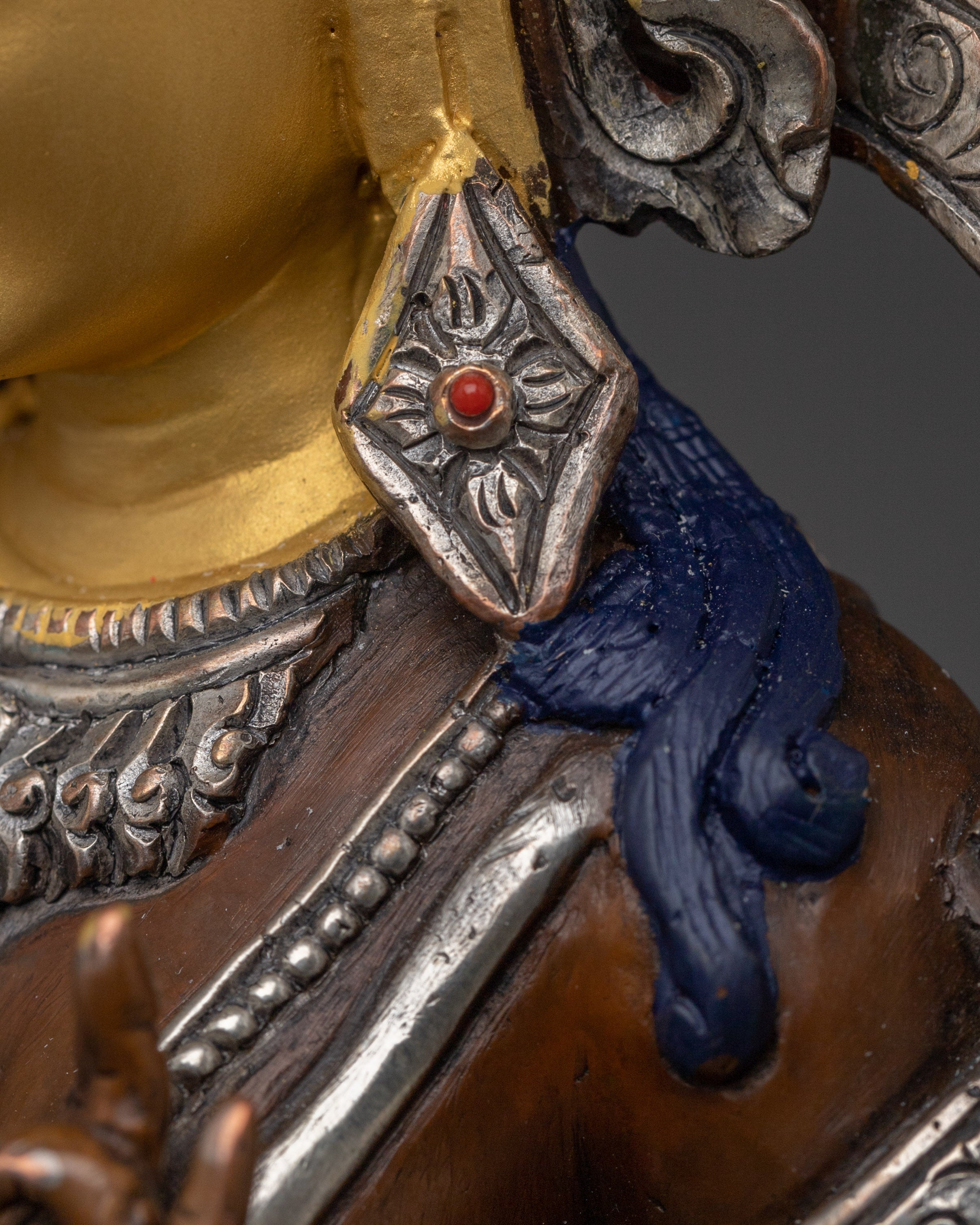 Handmade Compassionate Goddess Green Tara Art | Shyama Tara Statue