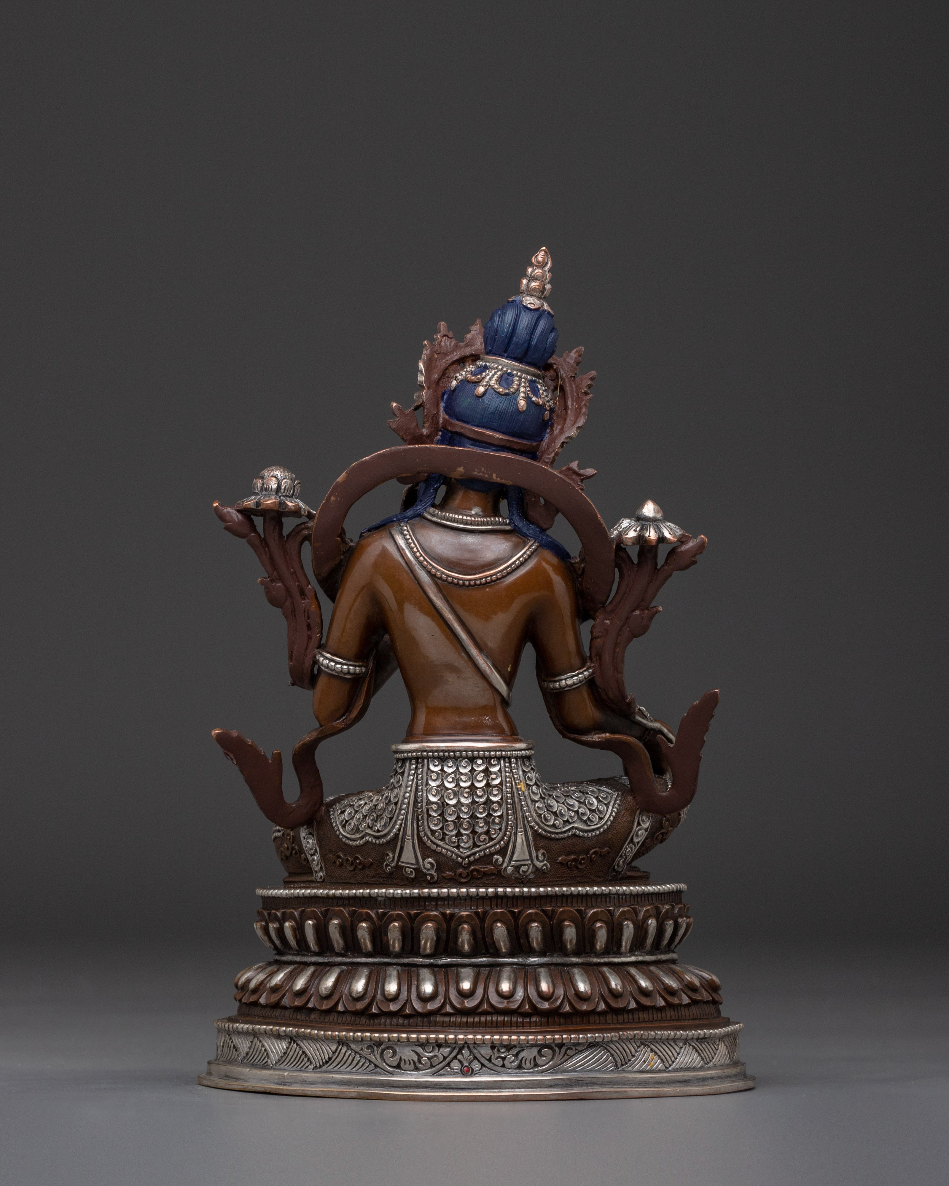 Handmade Compassionate Goddess Green Tara Art | Shyama Tara Statue