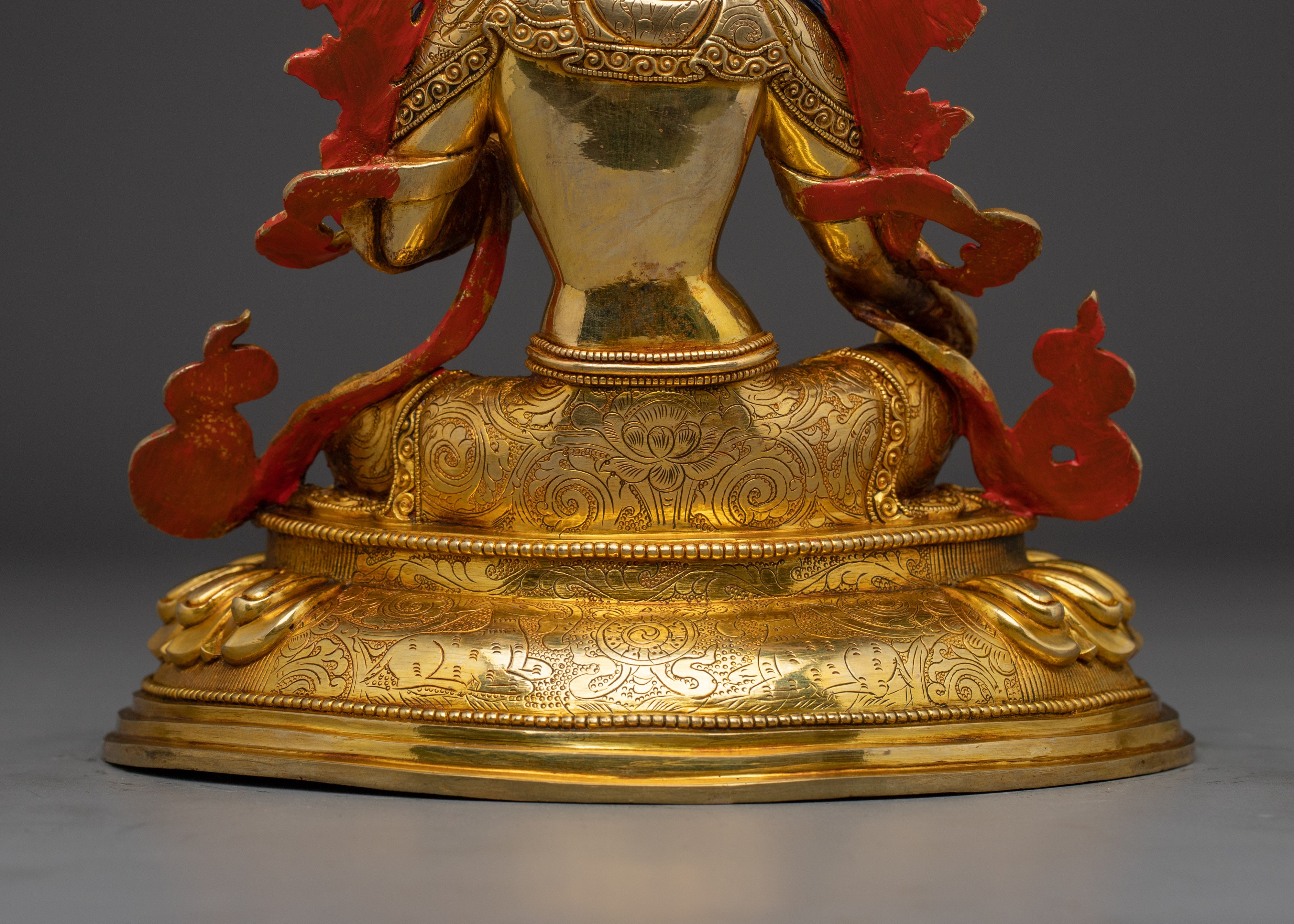 Tantric Buddhism Green Tara Statue | Tibetan Goddess of Compassion
