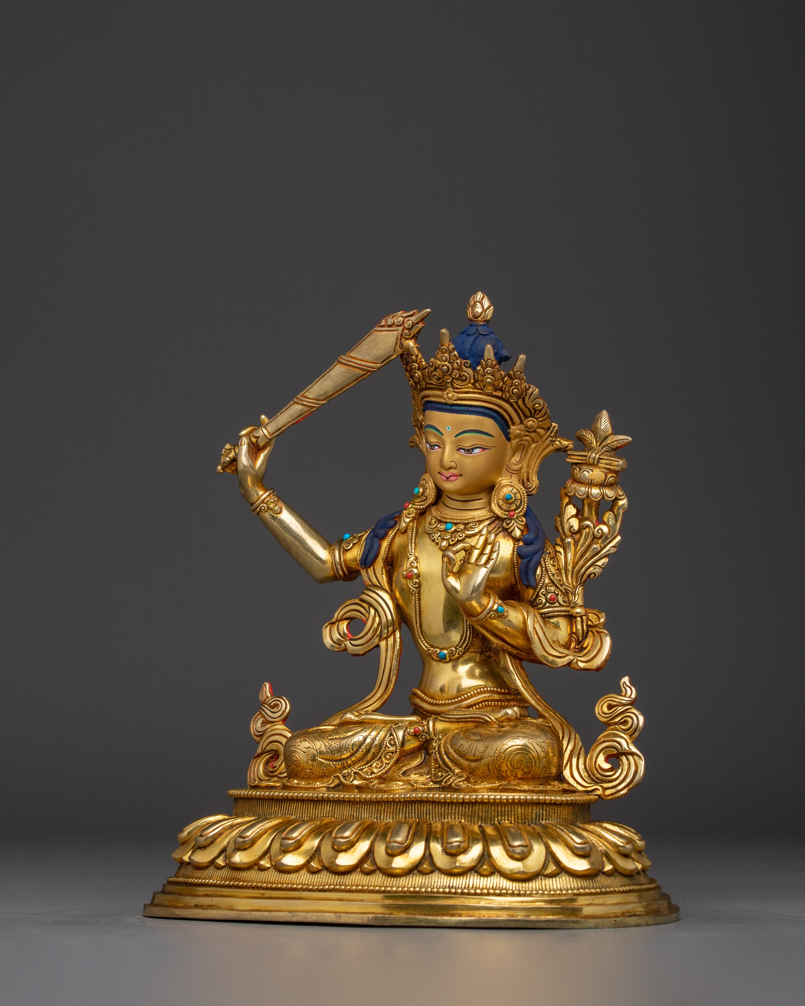 Enlightenment Statue of Manjushri | Bodhisattva of Wisdom