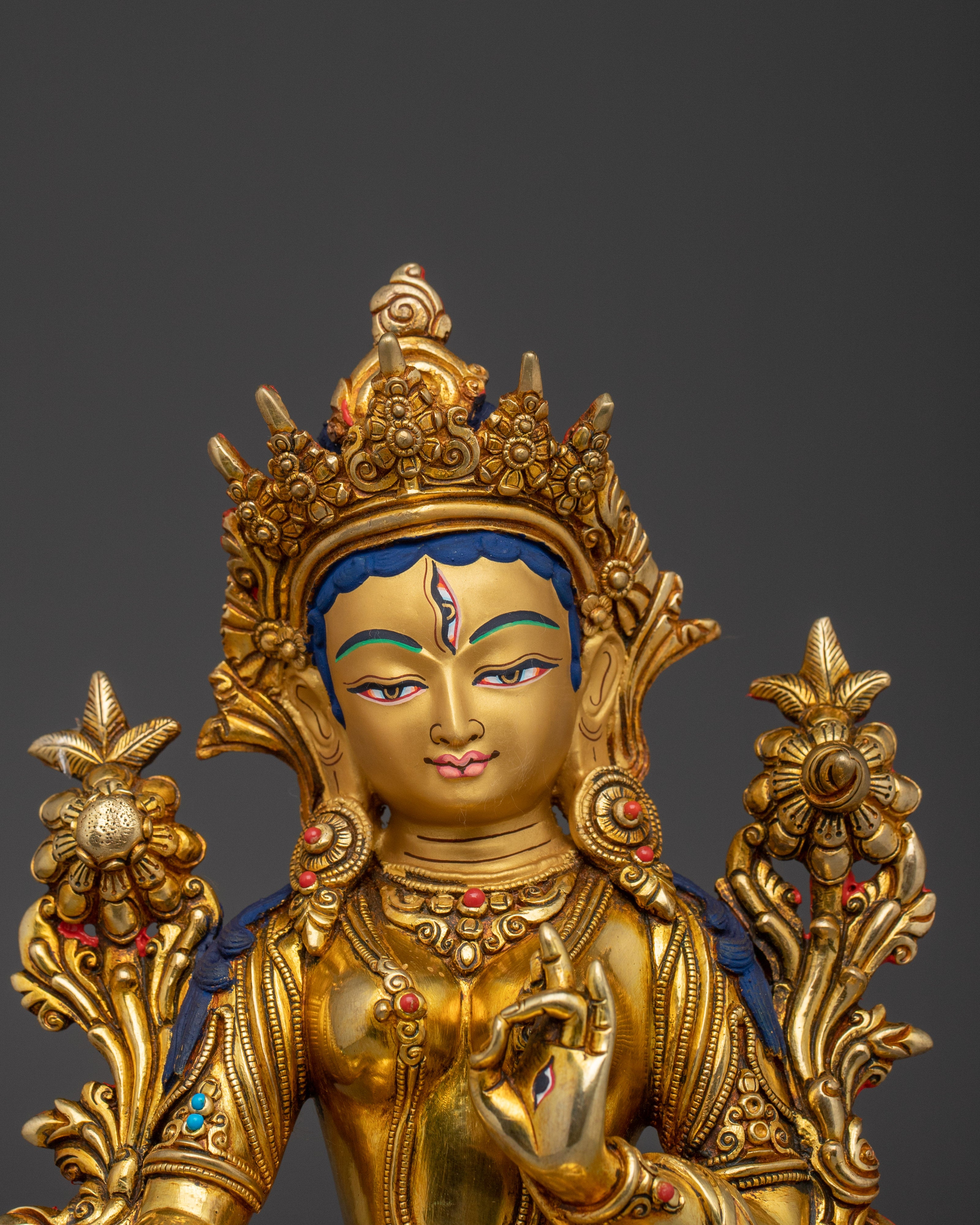 Sacred Feminine White Tara Statue | Bodhisattva of Compassion