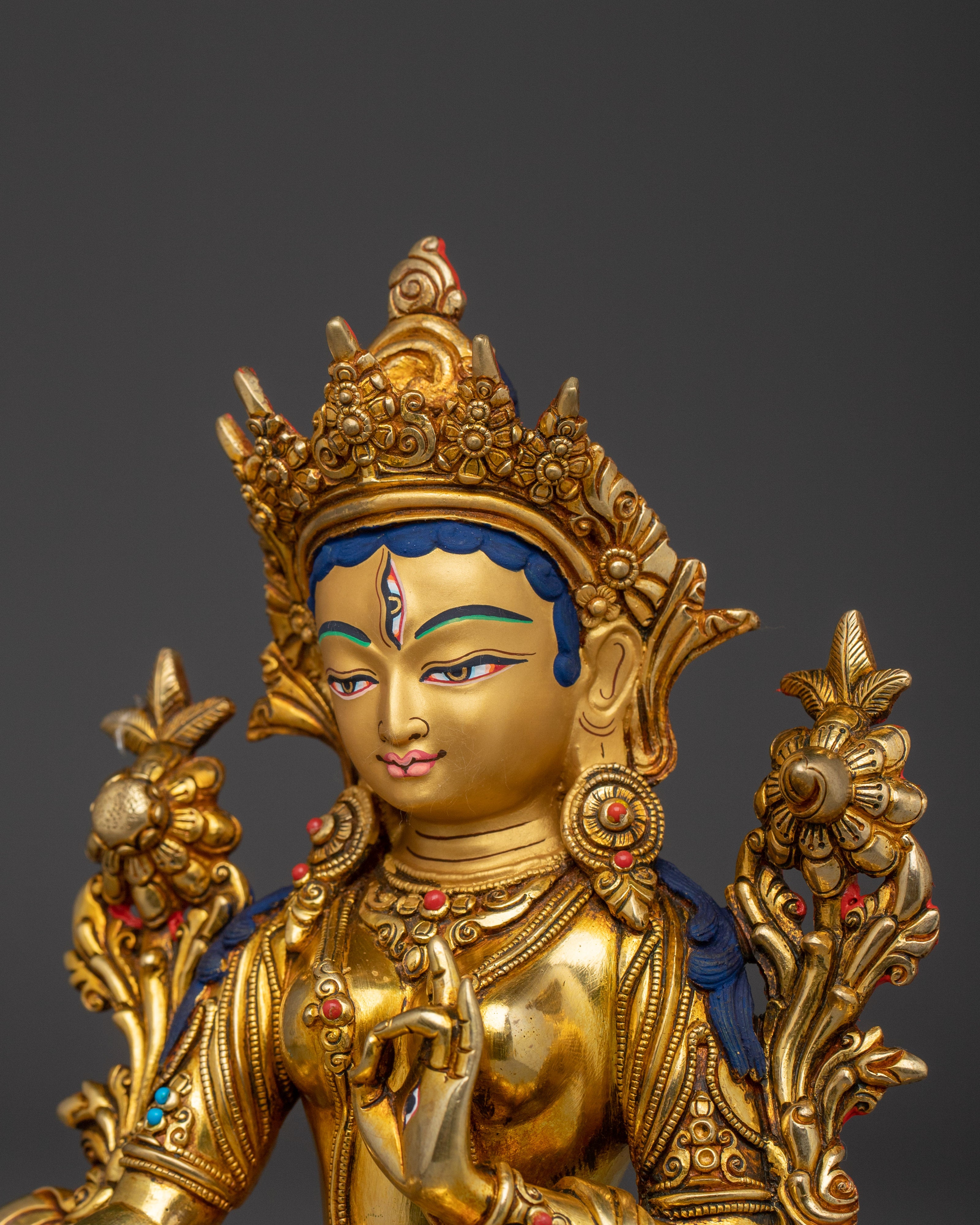 Sacred Feminine White Tara Statue | Bodhisattva of Compassion