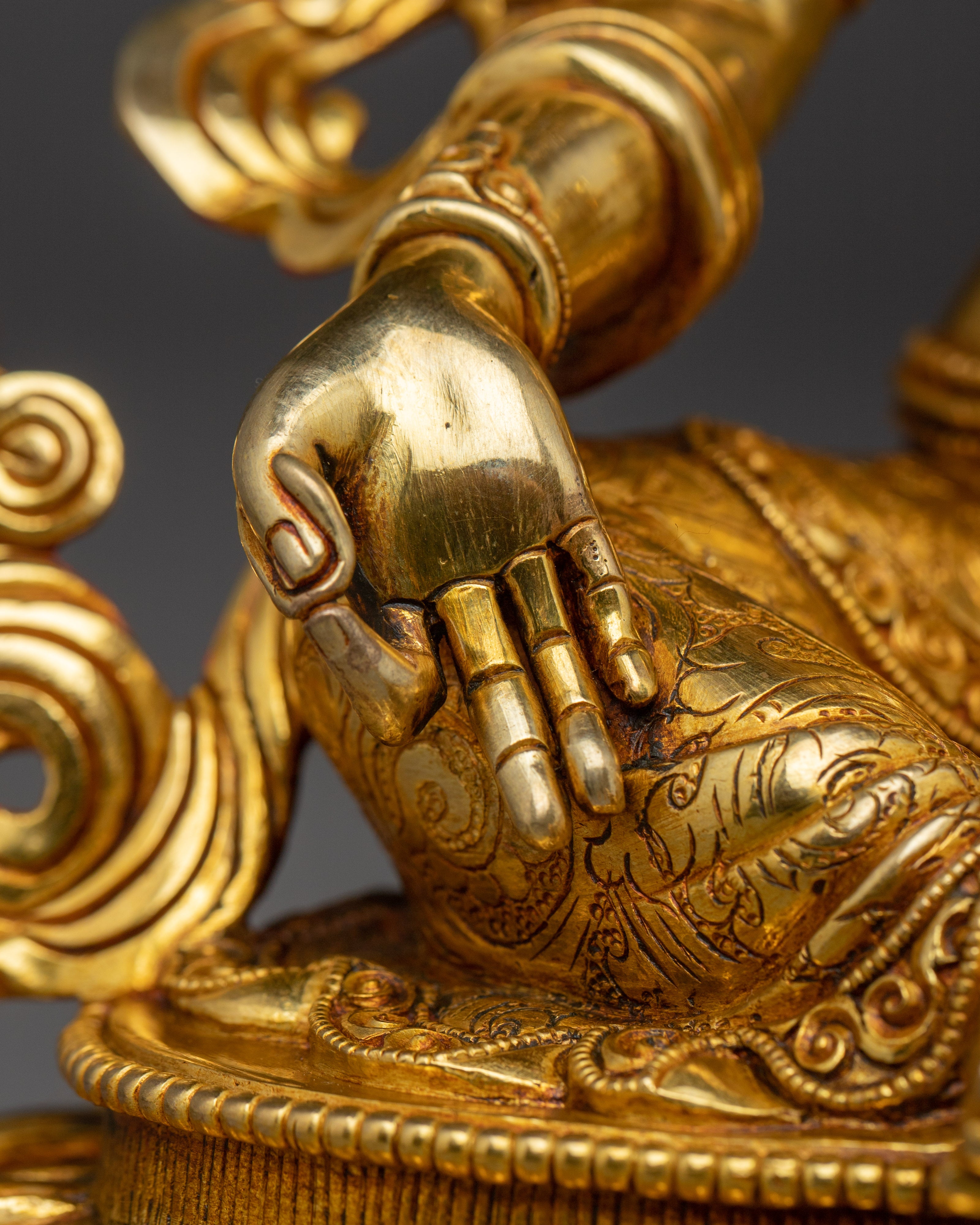 Tantric Buddhism Green Tara Statue | Tibetan Goddess of Compassion