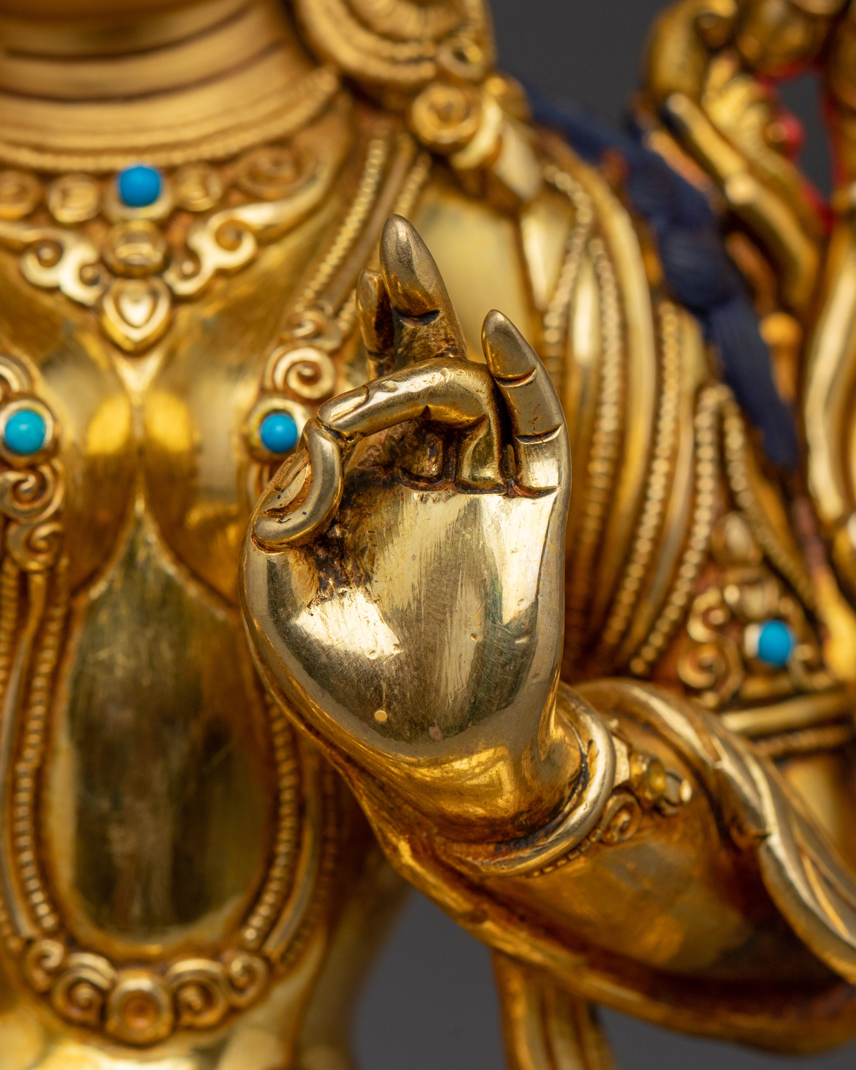 Tantric Buddhism Green Tara Statue | Tibetan Goddess of Compassion