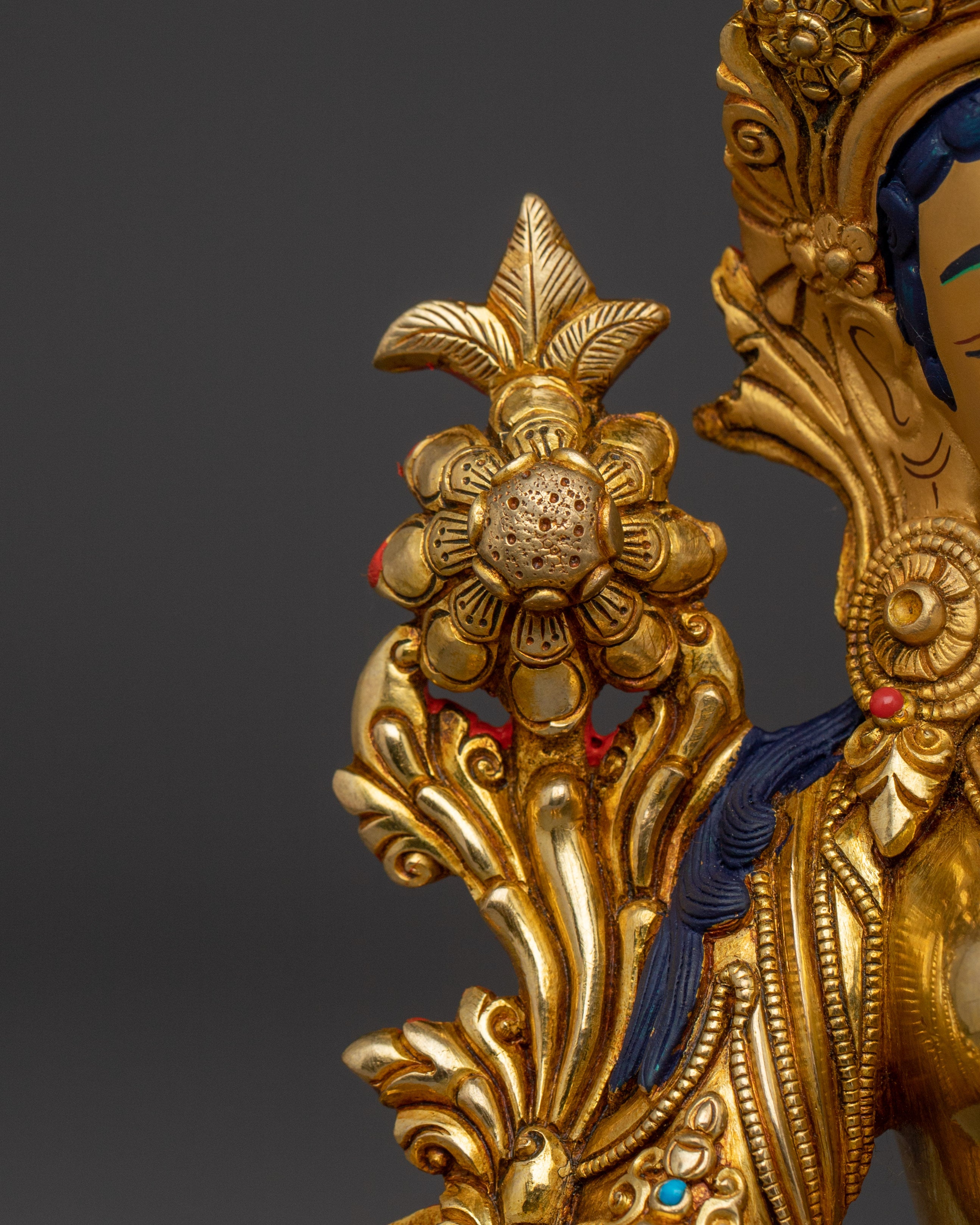 Tantric Buddhism Green Tara Statue | Tibetan Goddess of Compassion