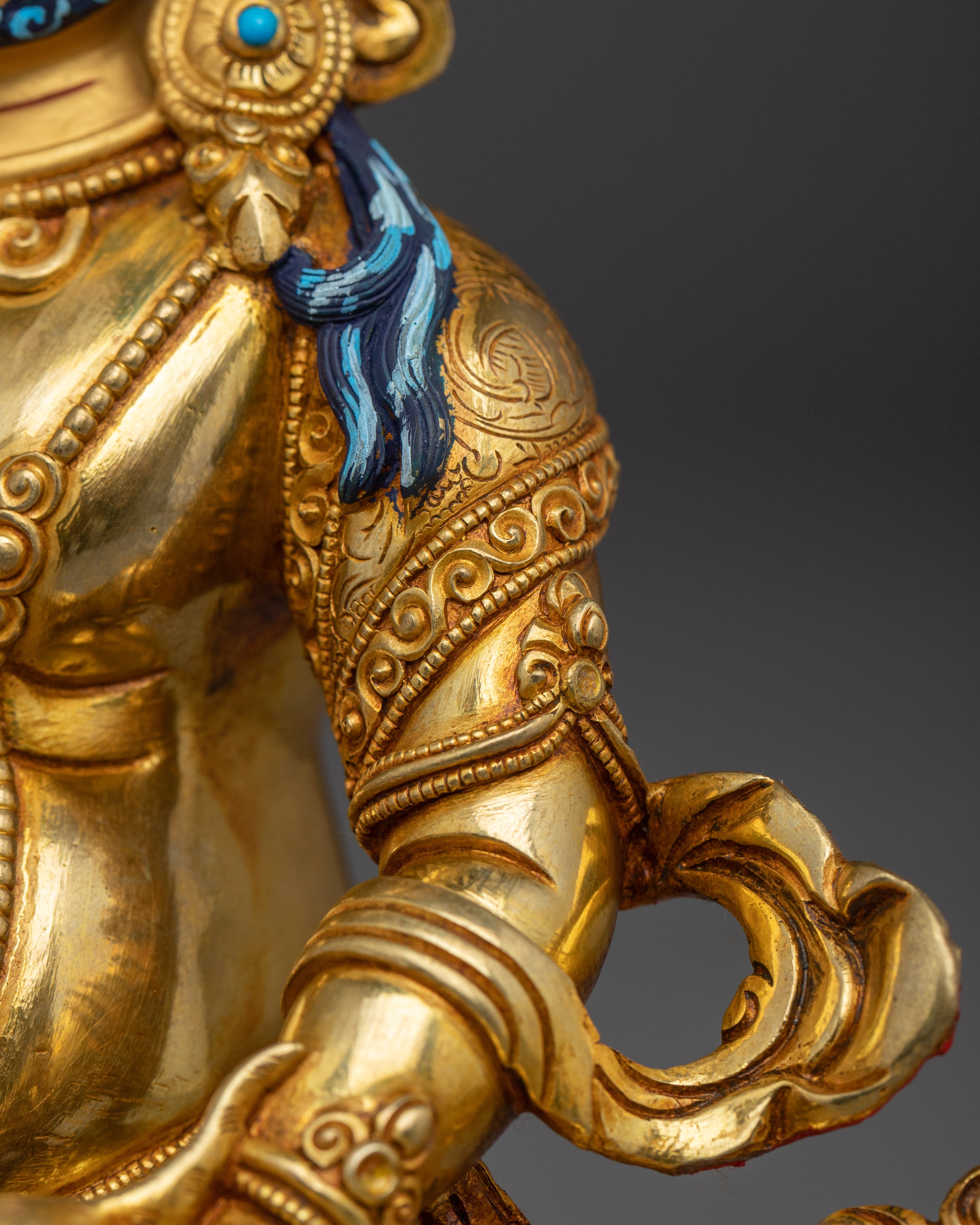 Buddhist Art of Dzambhala | Deity of Generosity and Fortune