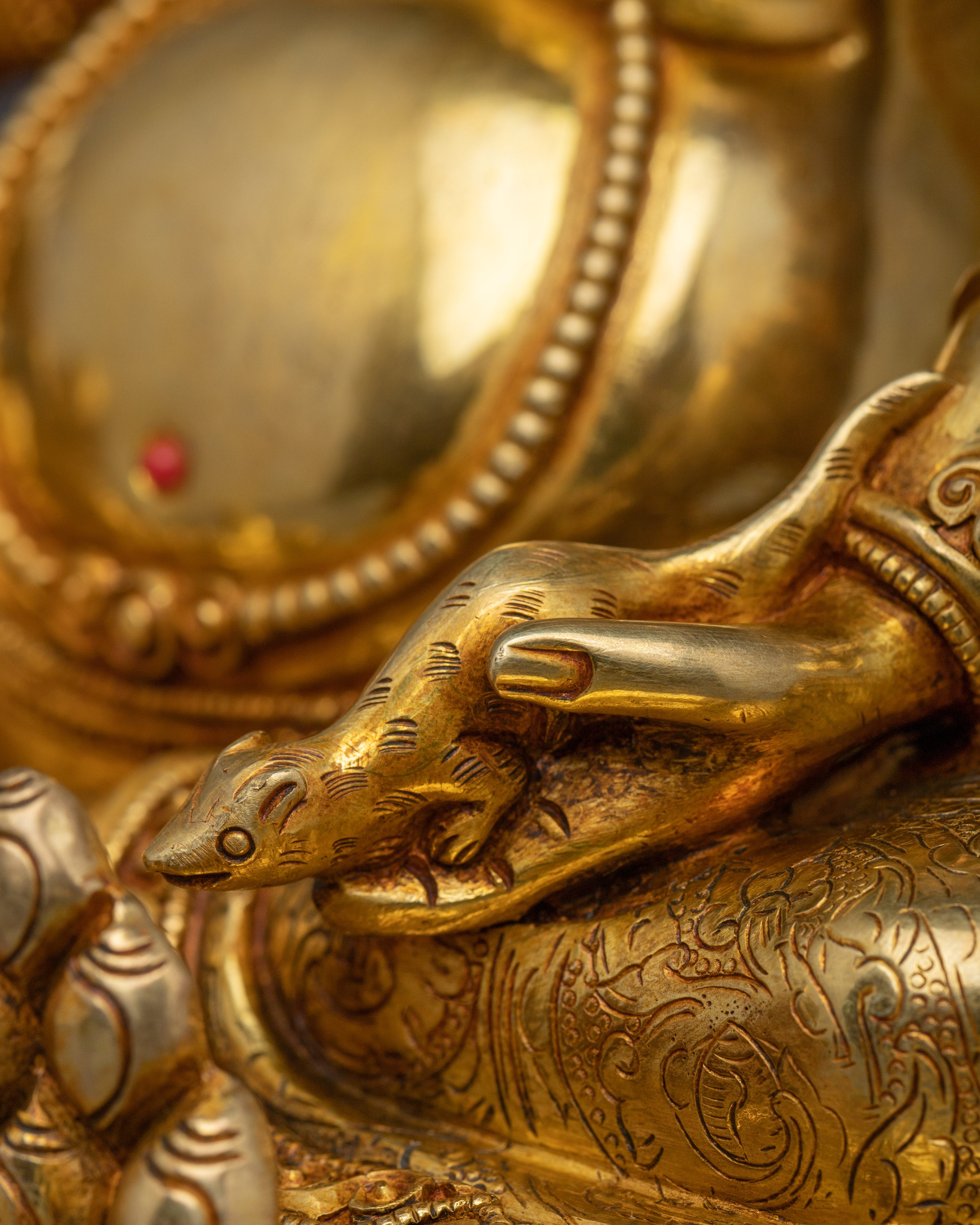 Buddhist Art of Dzambhala | Deity of Generosity and Fortune