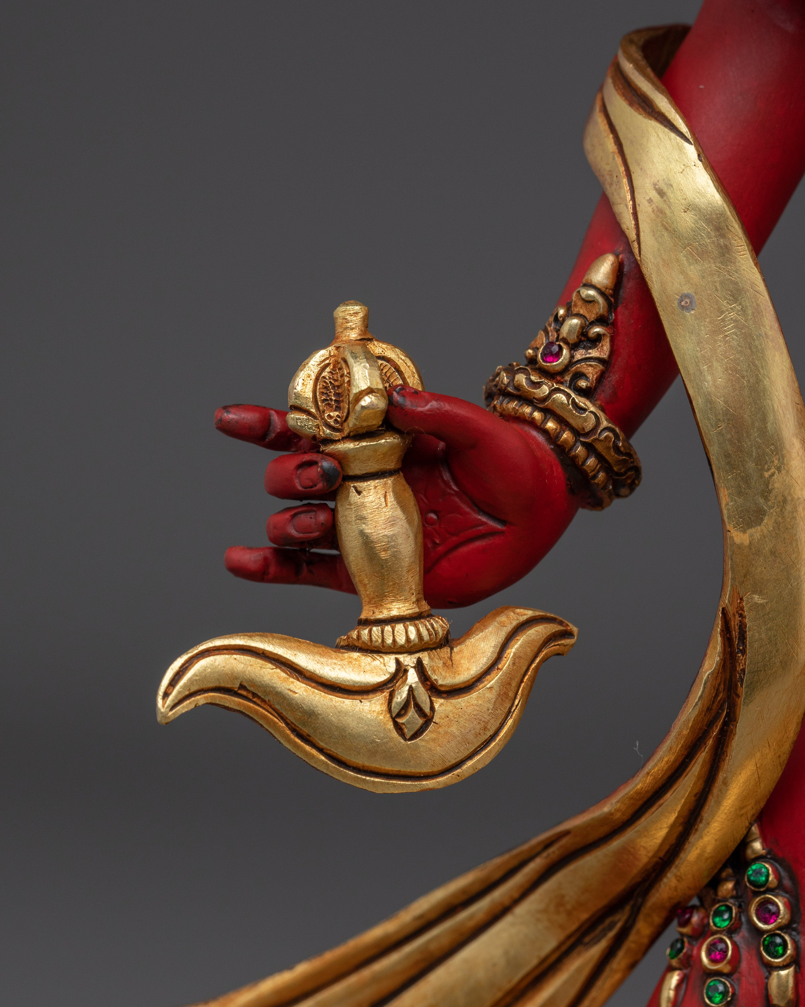 Traditional Statue of Female Dakini Vajrayogini | Tantric Deity