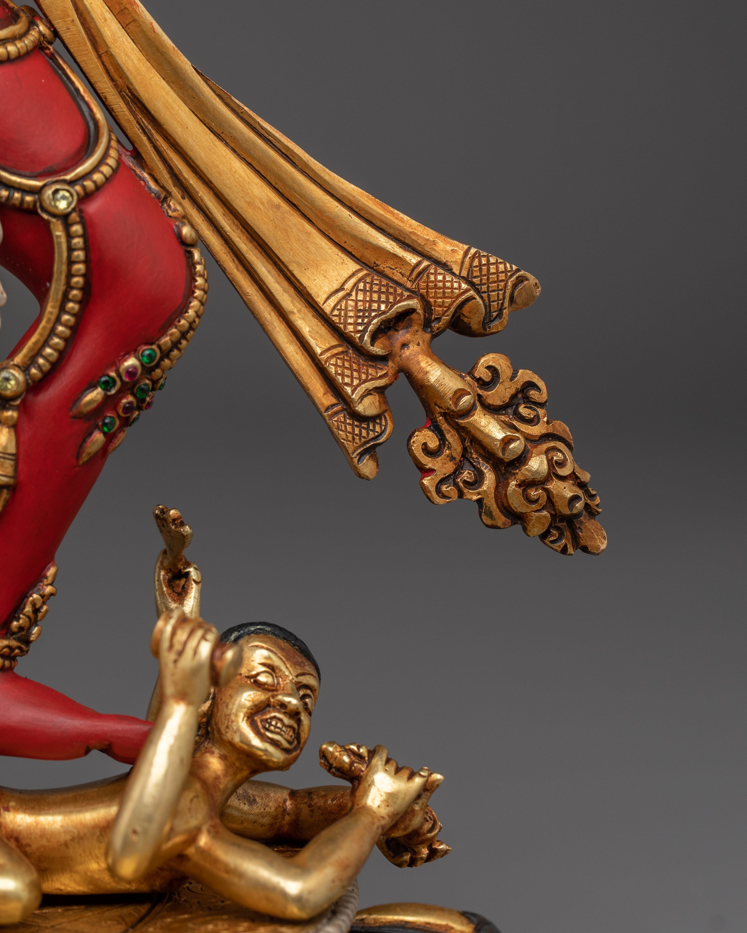 Traditional Statue of Female Dakini Vajrayogini | Tantric Deity