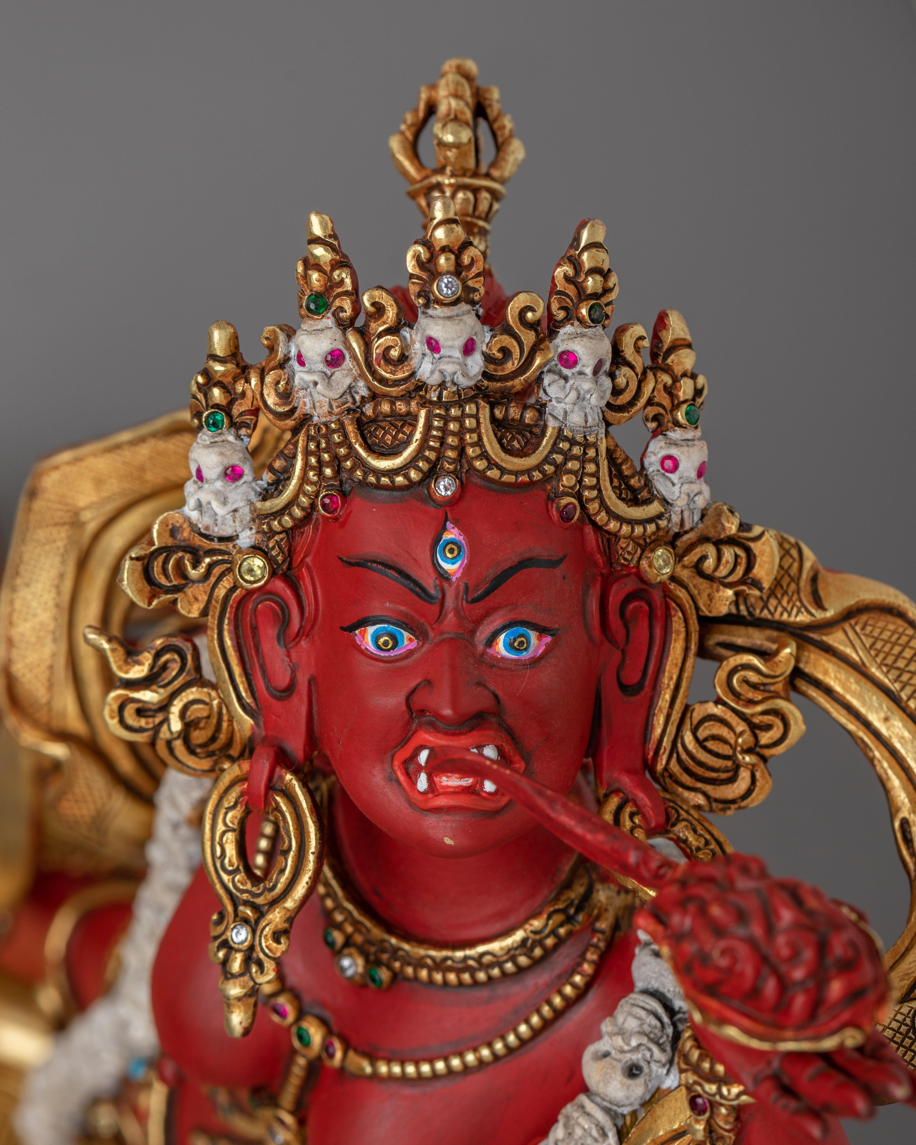 Traditional Statue of Female Dakini Vajrayogini | Tantric Deity