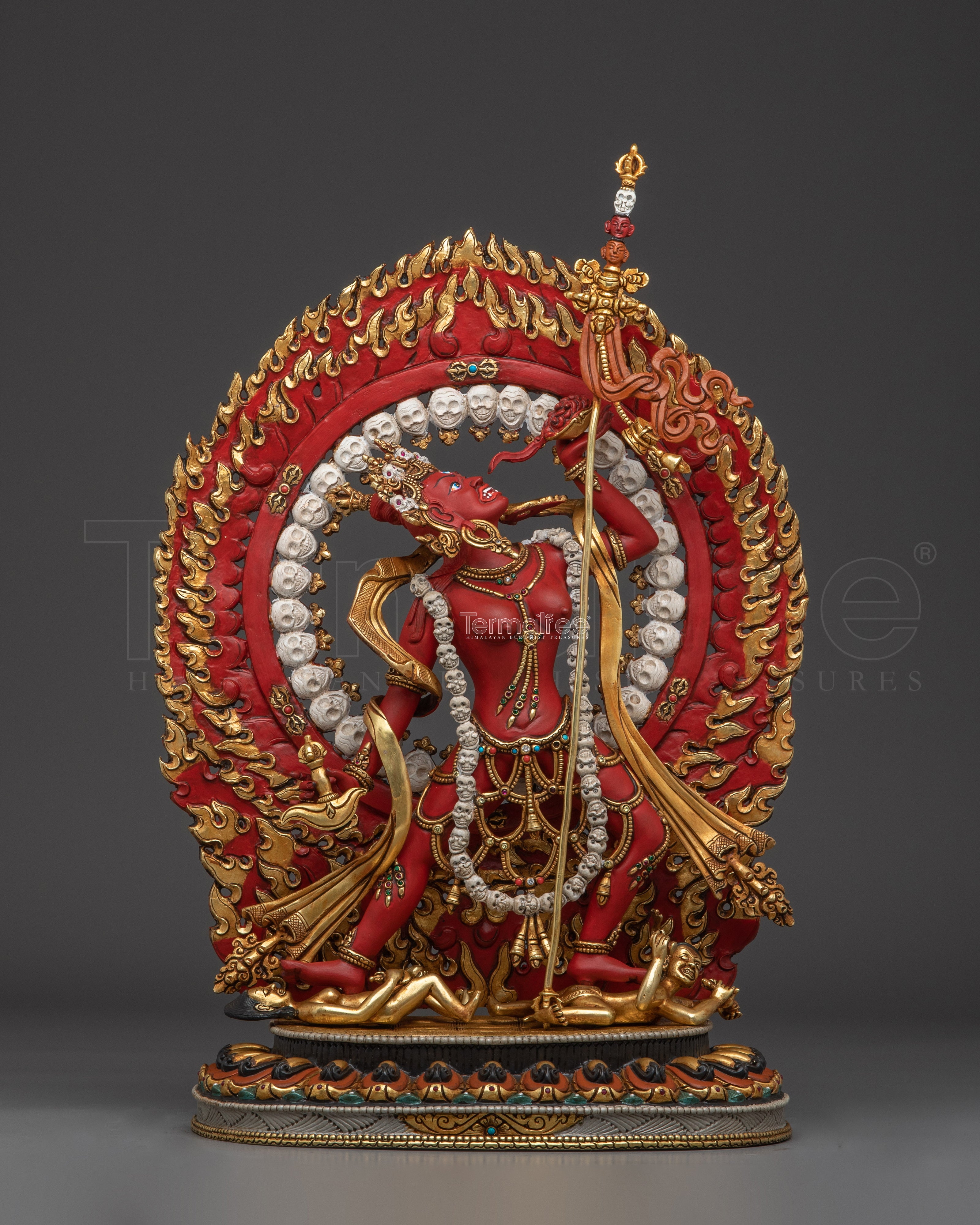 Traditional Statue of Female Dakini Vajrayogini | Tantric Deity