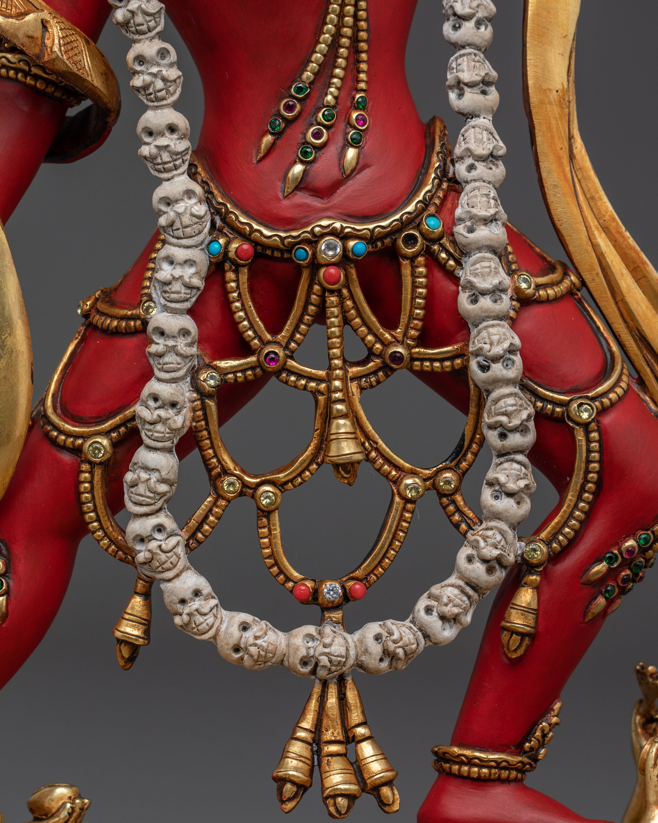 Traditional Statue of Female Dakini Vajrayogini | Tantric Deity