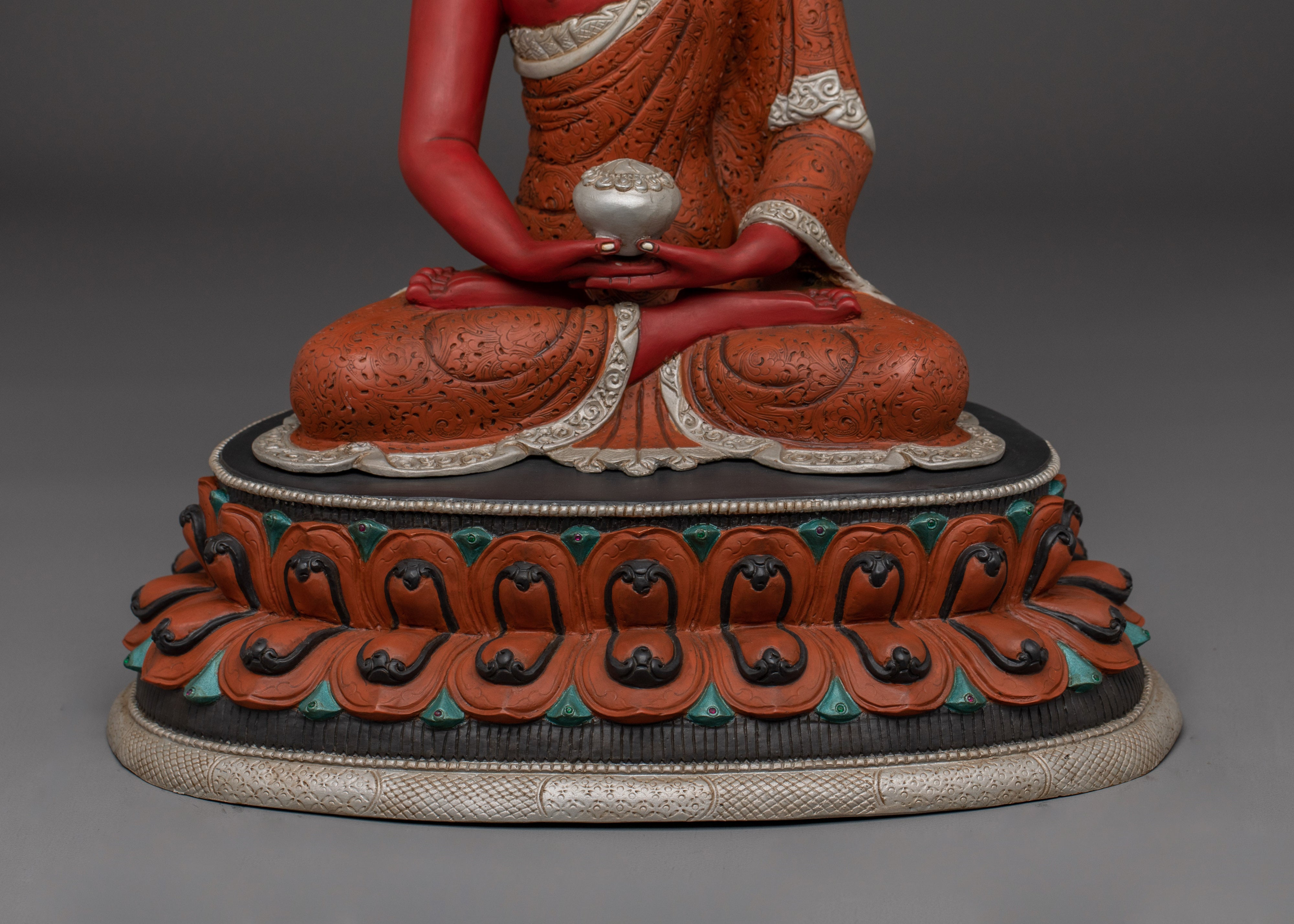 Sukhavati Ruler Amitabha Buddha Art | Figurine for Peace and Meditation