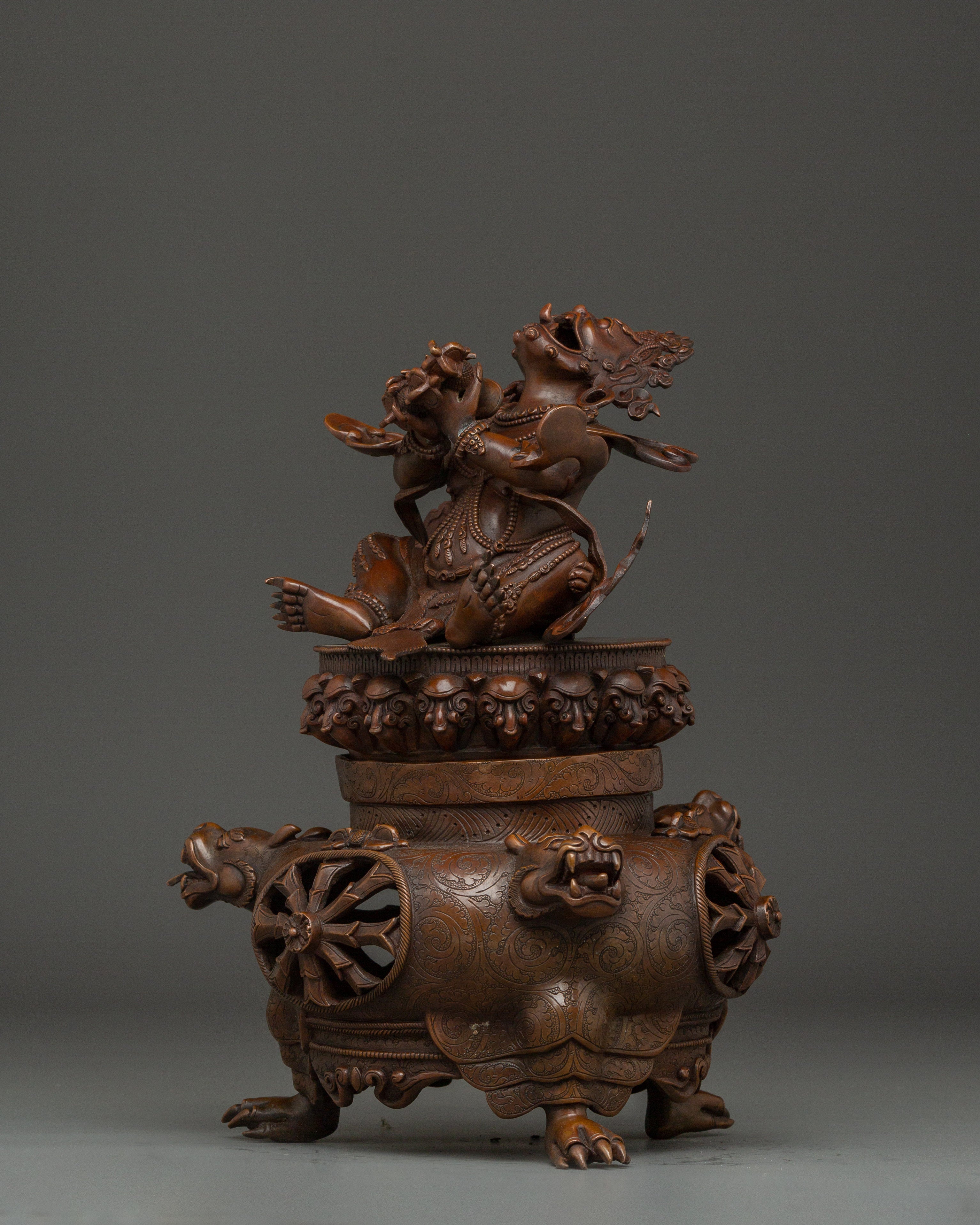 Himalayan Art of Vajradhaka | Wrathful Deity for Dharma