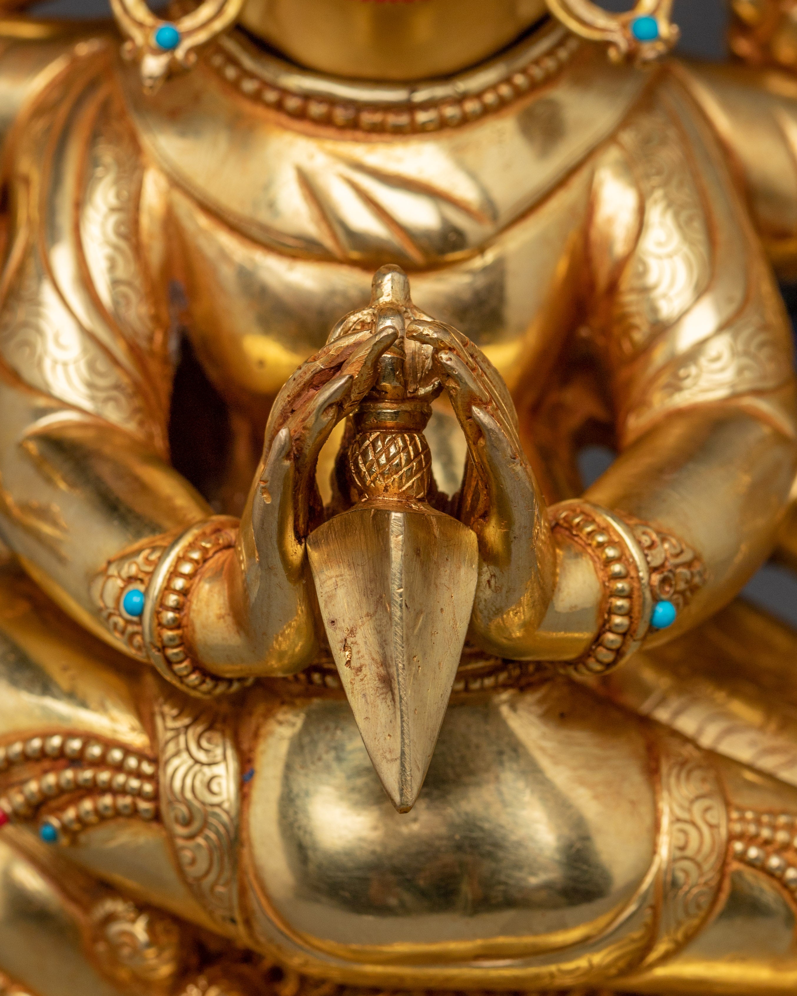 Vajrakilaya with Consort Statue | Wrathful Form of Vajrasattva